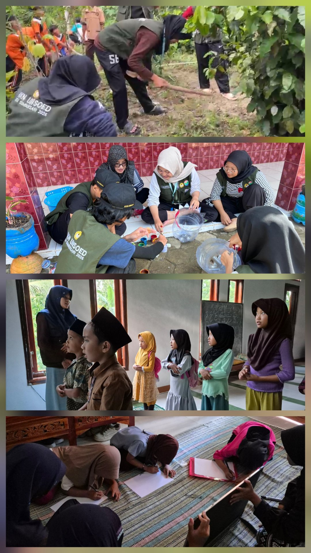 KKN DAY 18 SUMBERSARI KECAMATAN WADASLINTANG KABUPATEN WONOSOBO