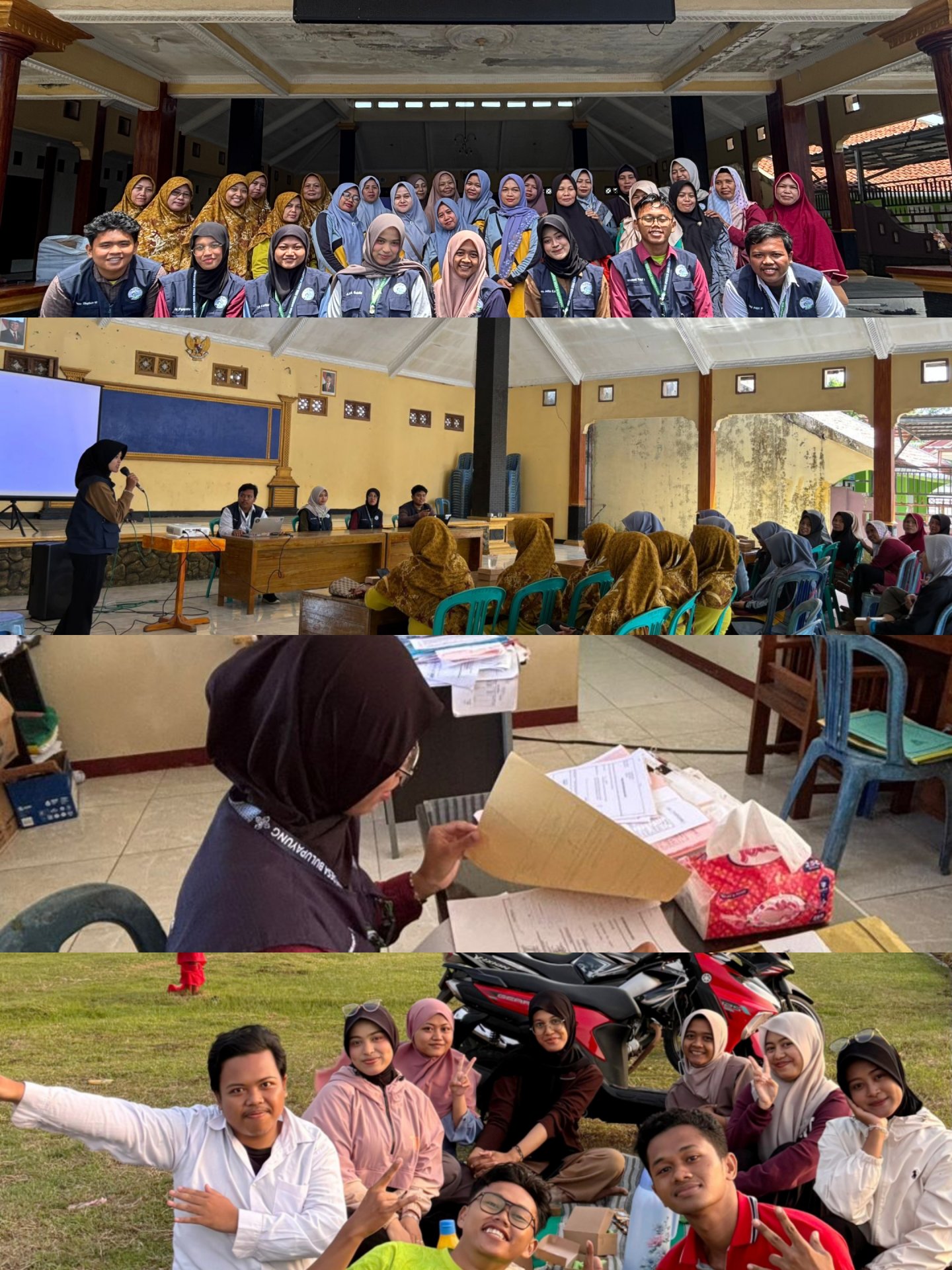 Piket Pemdes, Sosialisasi Pemilahan Sampah dan KIP, serta Bermain Bersama Anak-Anak