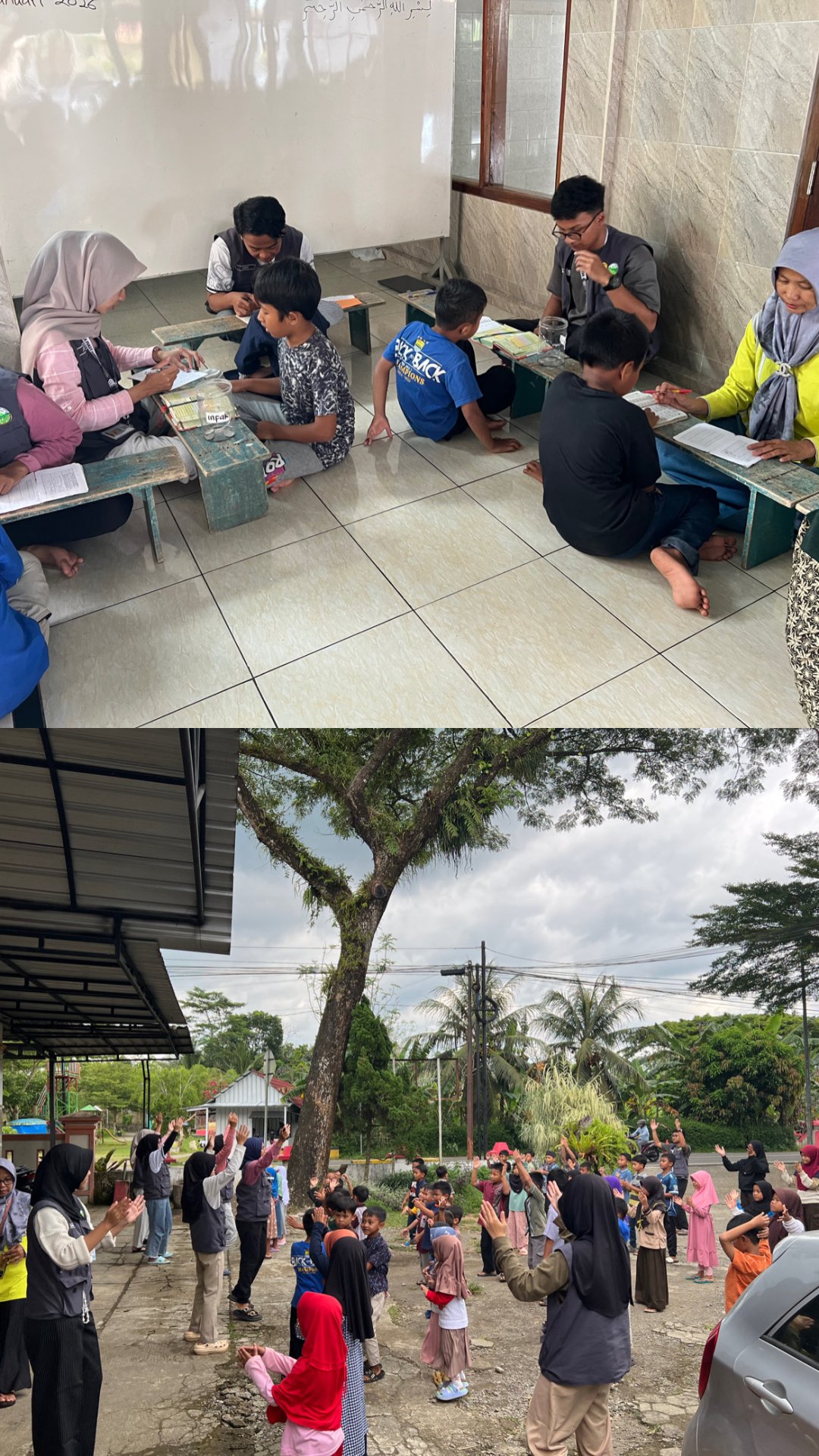 Day 17 Mengajar di TPQ dan Senam Bersama