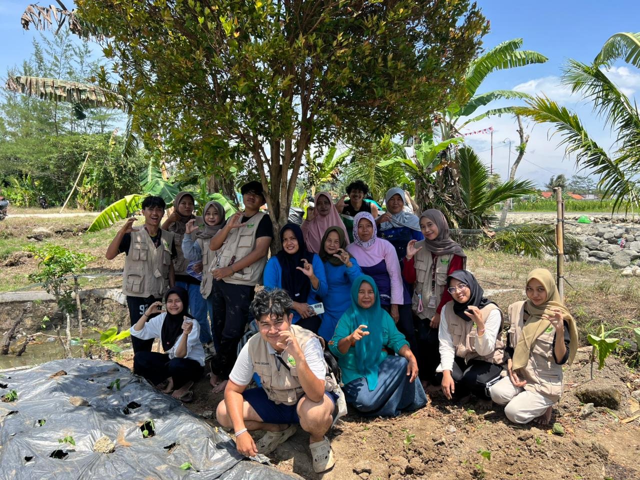 Day 18 kegiatan bersama KWT (Kelompok Wanita Tani)