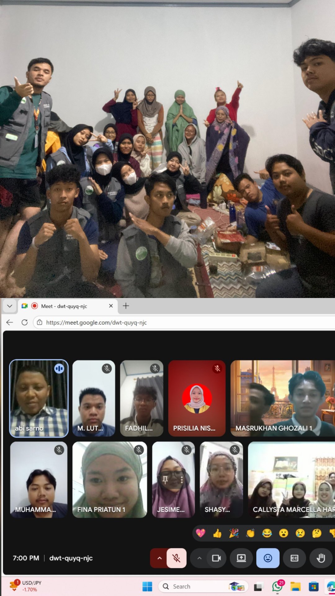 Hari ke 18 kkn - Monitoring dan Evaluasi 2