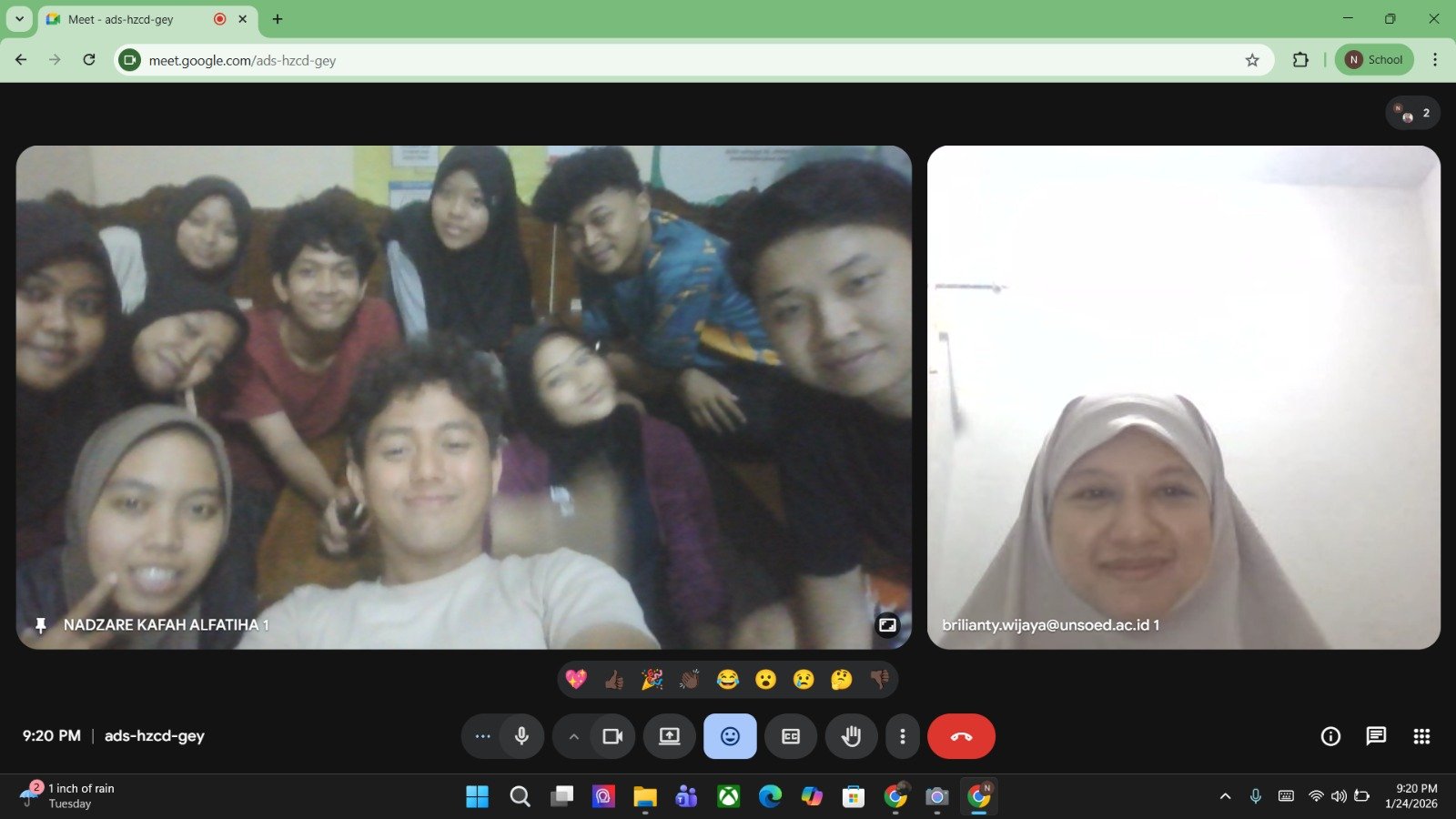 KUNJUNGAN DOSEN PEMBIMBING LAPANGAN 1 KELOMPOK KKN DESA KARANGBAWANG