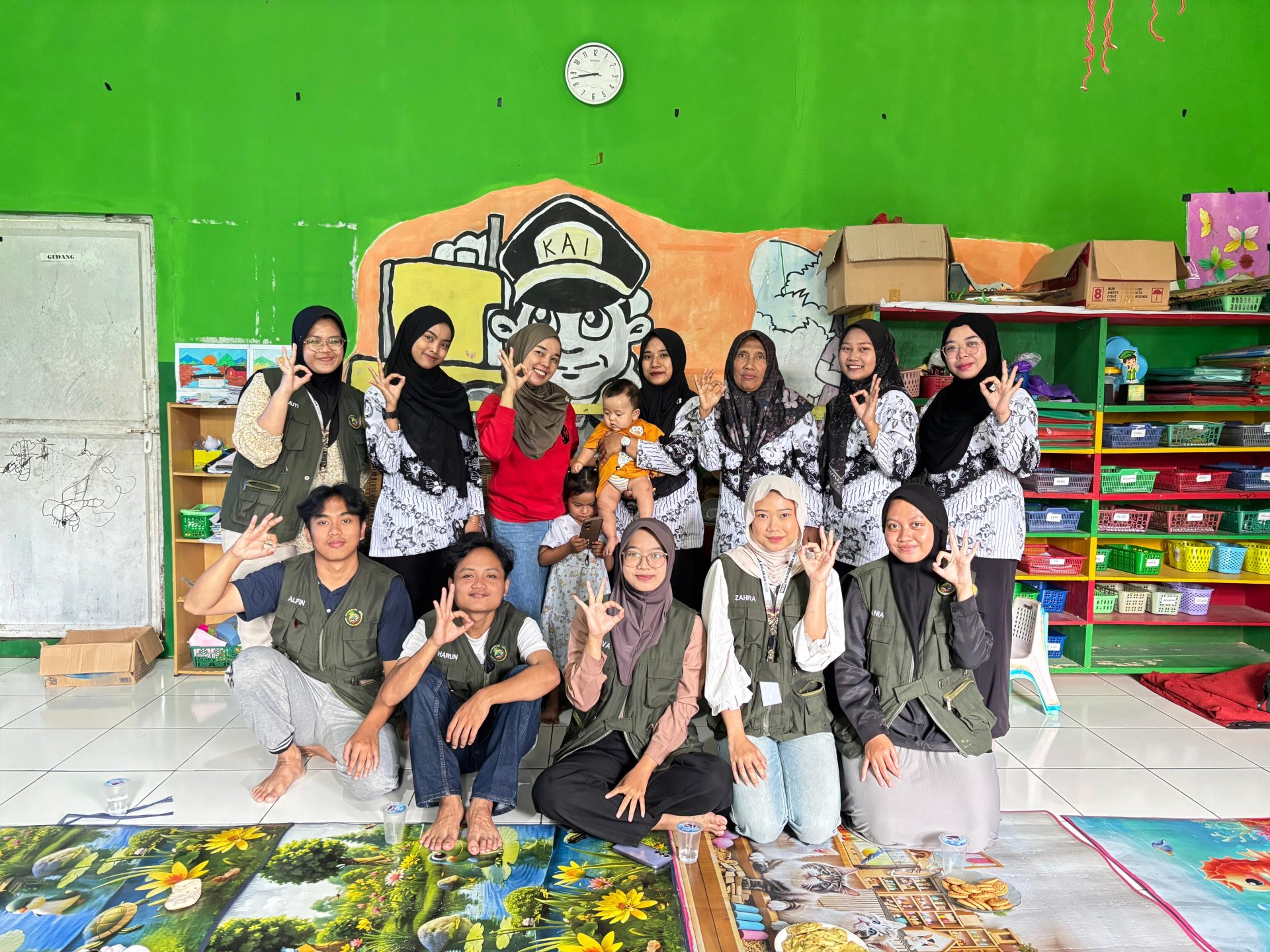 KKN HARI KE 18 - SURVEY LOKASI PAUD AL HIKMAH