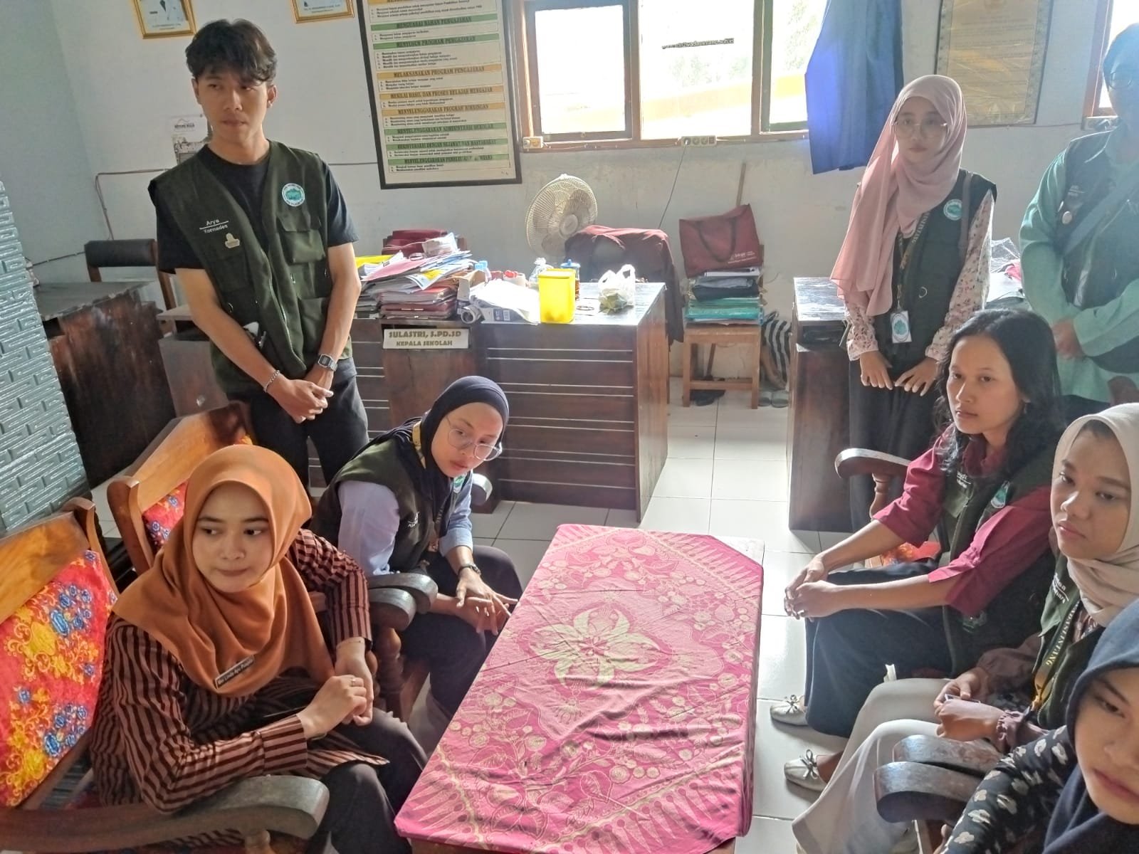 Sowan dan Pemaparan Program Kerja di SDN 2 Wadaslintang