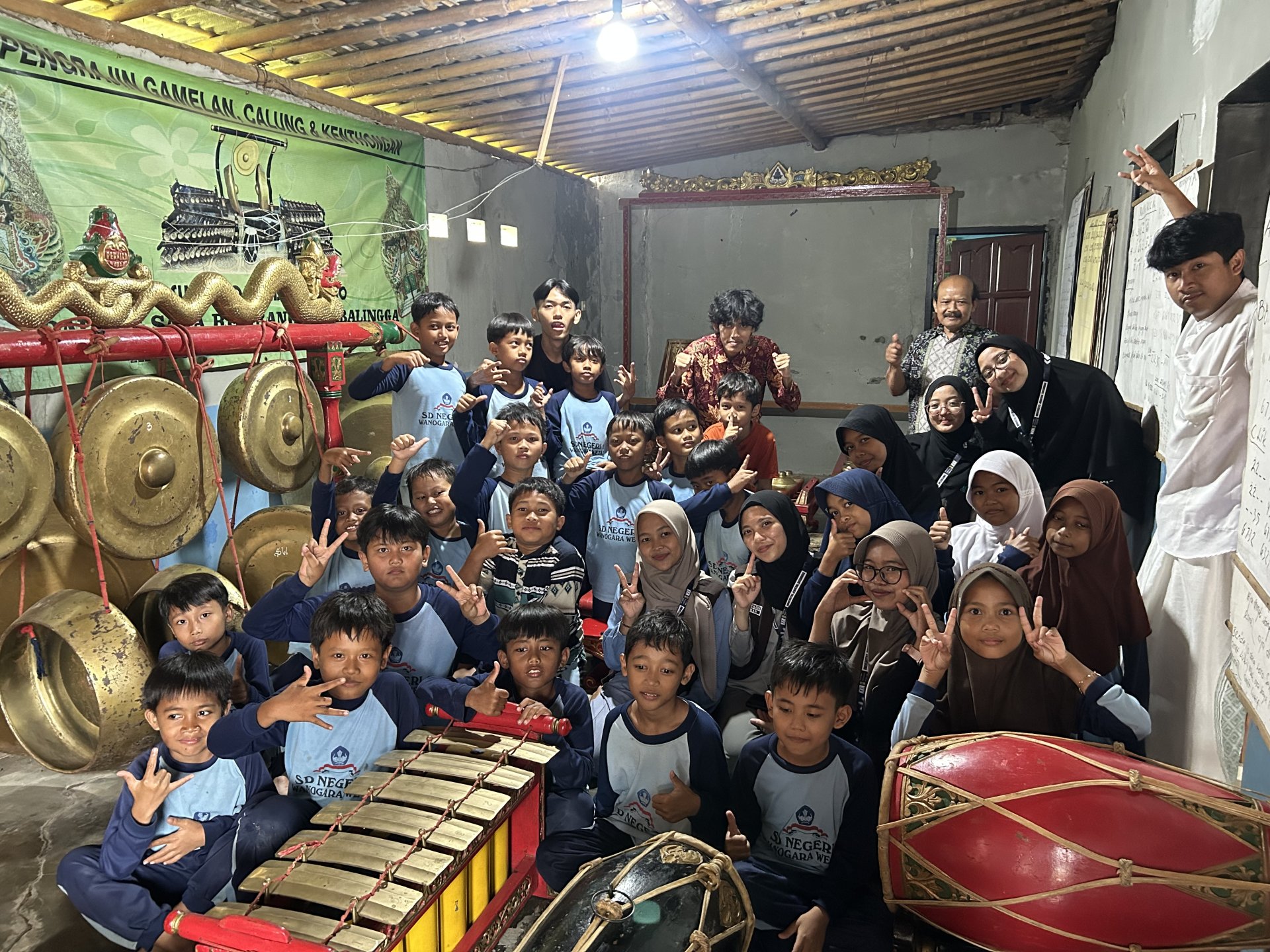 Latihan Katawitan bersama Anak SD