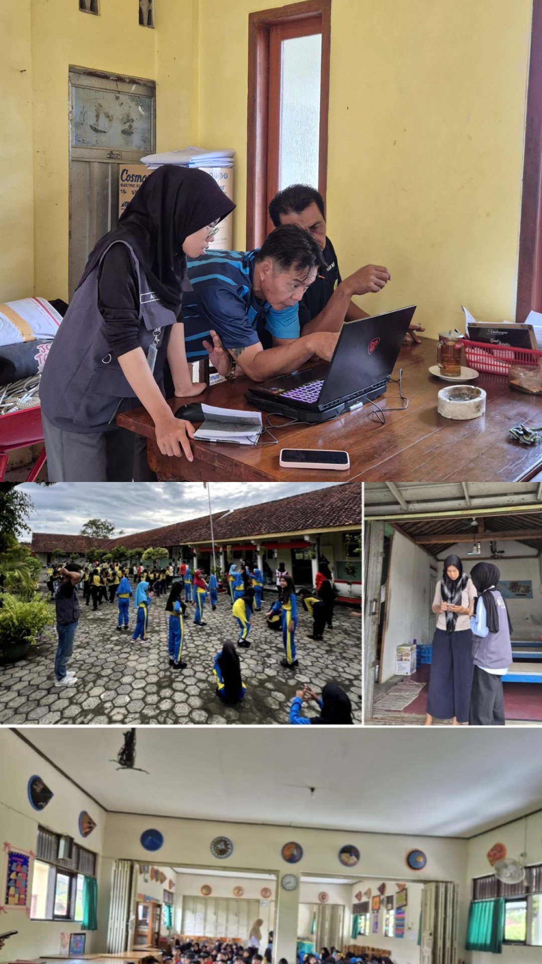 Day 15 Edukasi Anti-Bullying dan Penguatan UMKM melalui Pendampingan QRIS serta Finalisasi Peta Kebencanaa