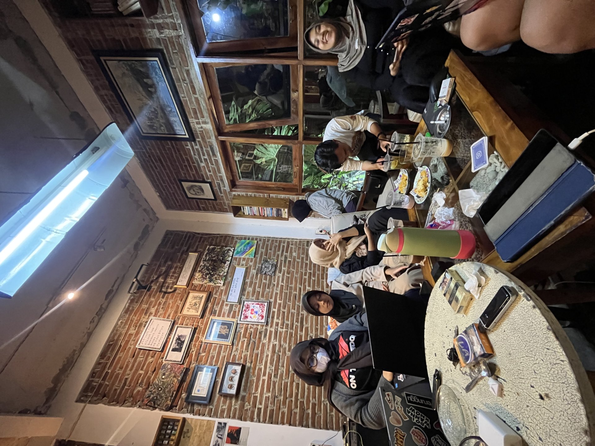 Diskusi Persiapan Kegiatan Senam dan Pembuatan Pupuk Organik Cair