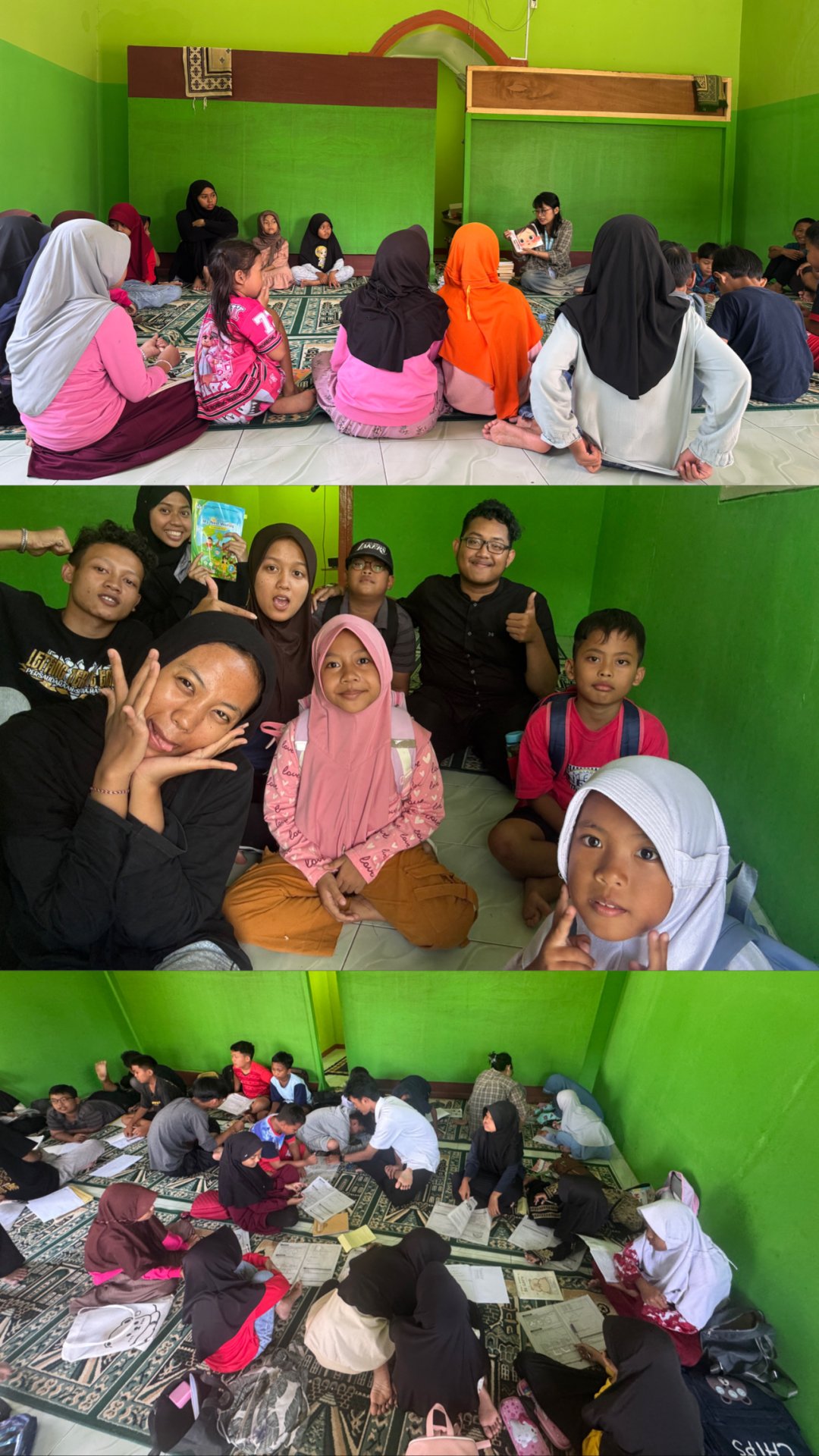 Day 18 KKN: Sudut Baca dan Les Calistung