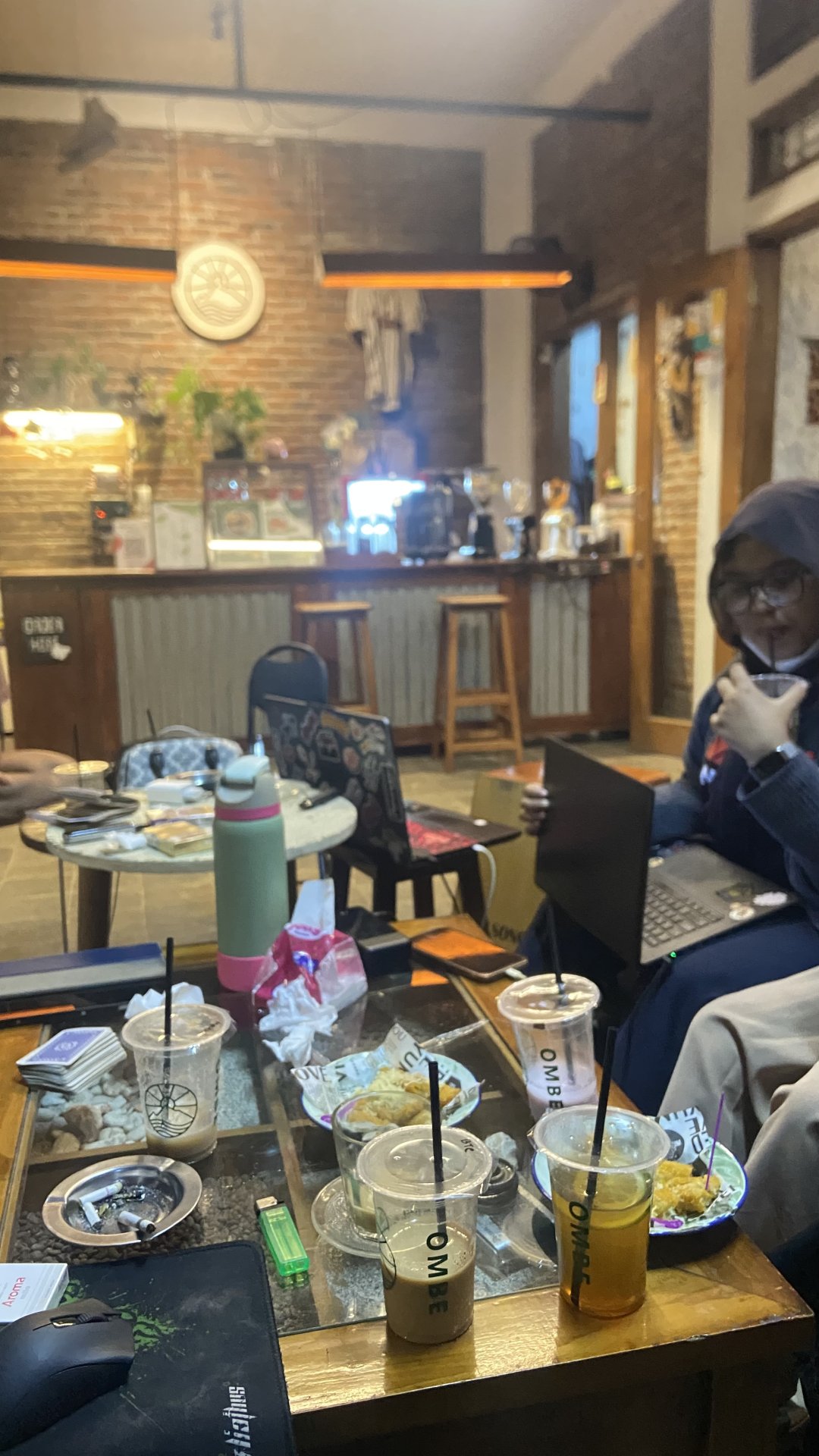 Diskusi Persiapan Kegiatan Senam dan Pembuatan Pupuk Organik Cair