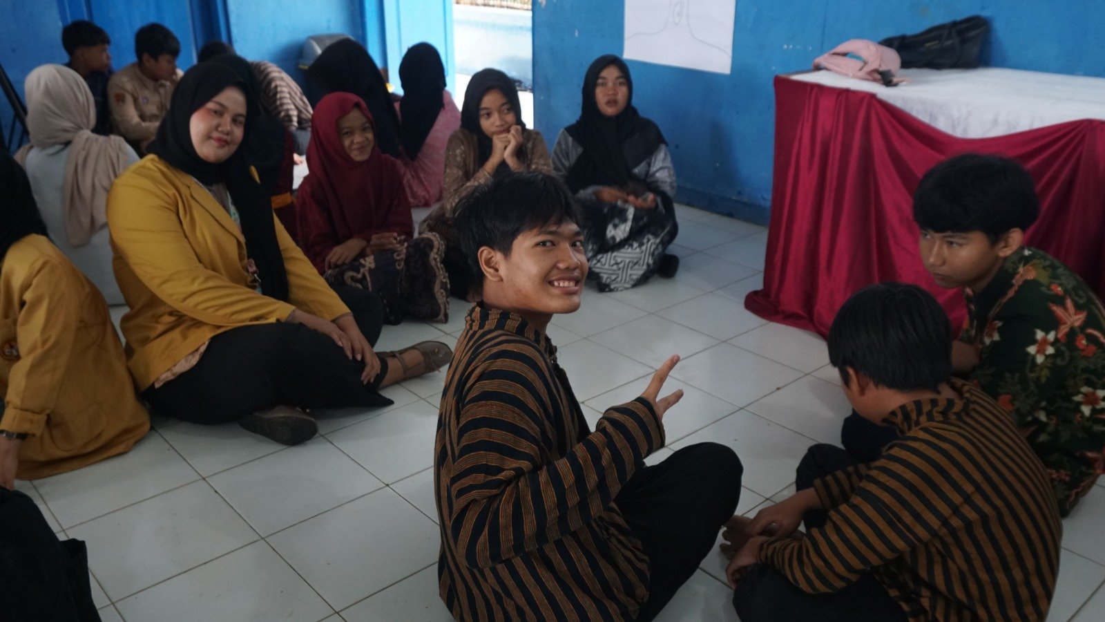 Sosialisasi 3 Dosa Besar Pendidikan di SMP N 04 Belik