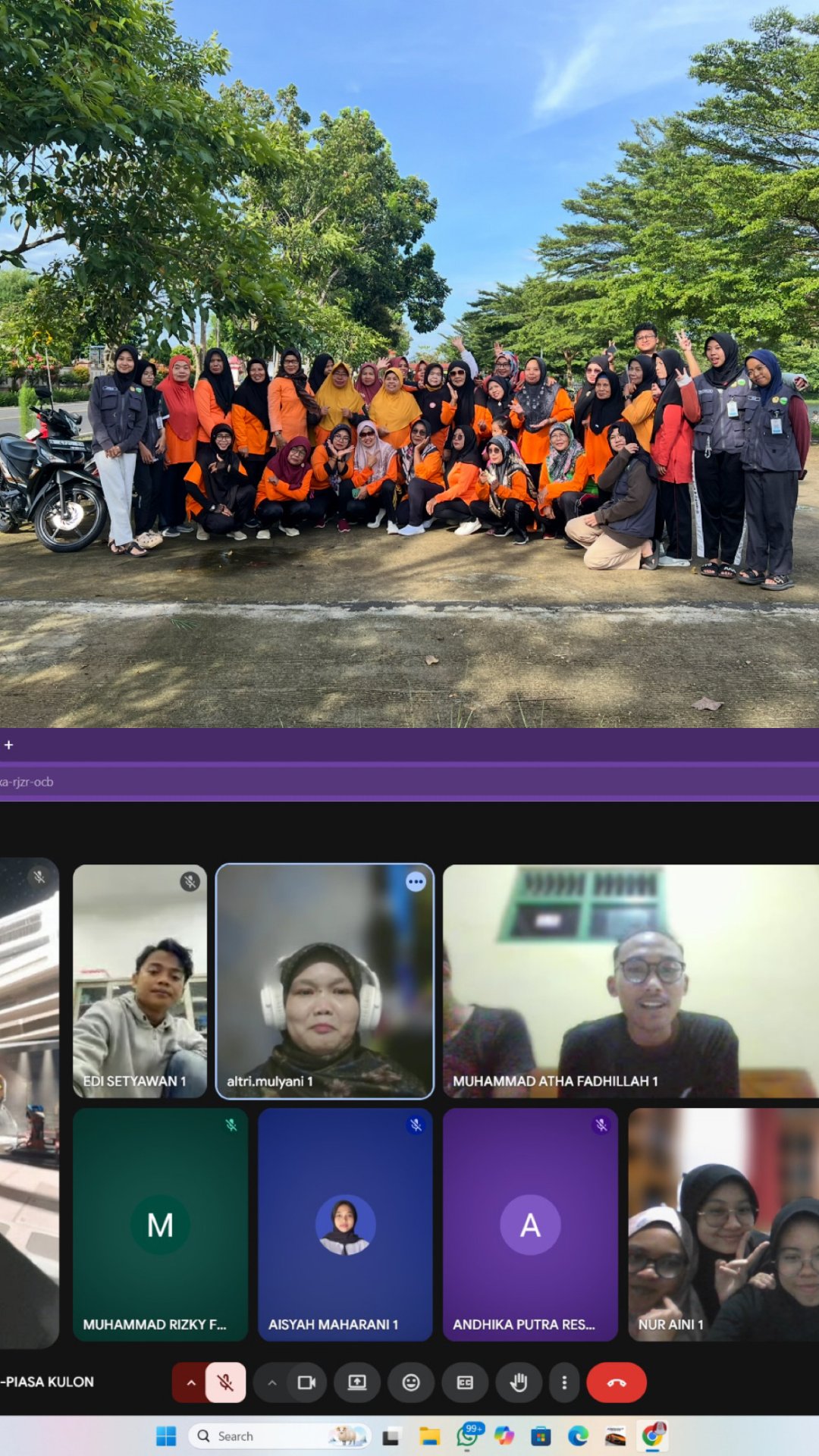 Day 18 Senam Lansia dan Ibu-Ibu serta Monitoring–Evaluasi sebagai Upaya Optimalisasi Pelaksanaan KKN