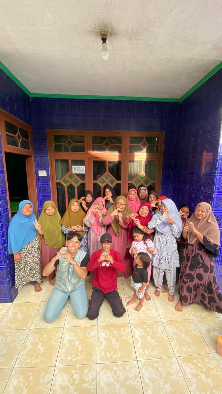 Kerja Bakti, Sosialisasi QRIS, Sosialisasi Pemilahan sampah