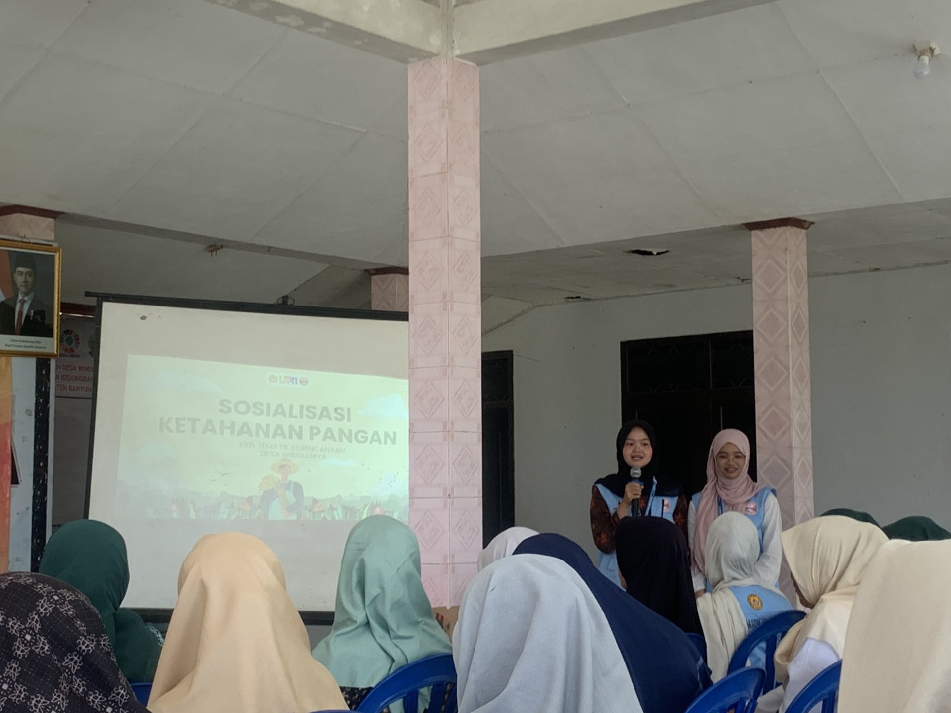 SOSIALISASI KETAHANAN PADA RAPAT KOORDINASI ANGGOTA PKK DESA WINDUJAYA