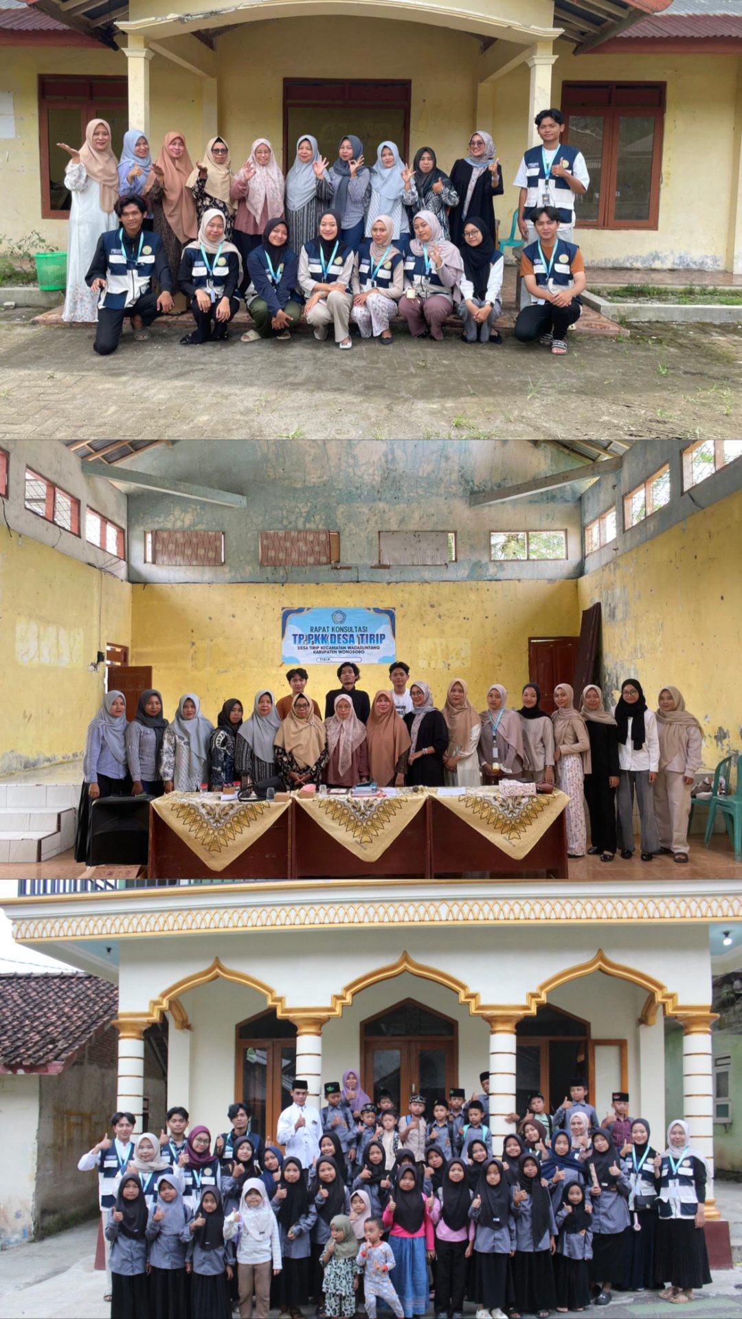 Kegiatan PKK dan Edukasi Moral Keagamaan Anak di Dusun Juru Tengah