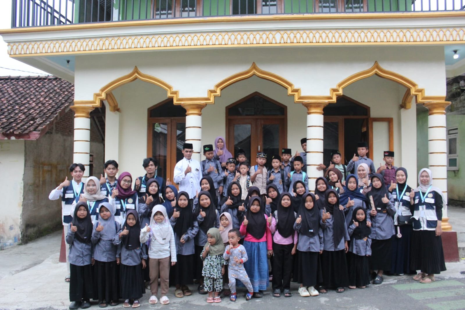 Edukasi moral keagamaan bersama TPQ Juru tengah