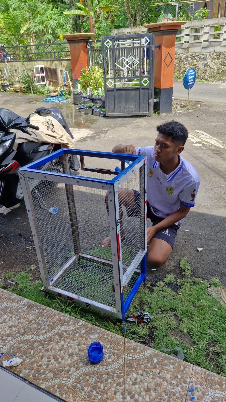 Persiapan Mini Bank Sampah