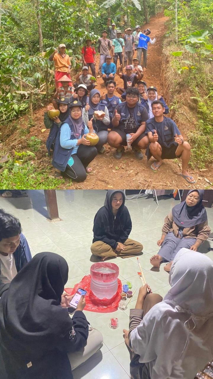 Kerja Bakti Pembukaan Jalan Usaha Tani