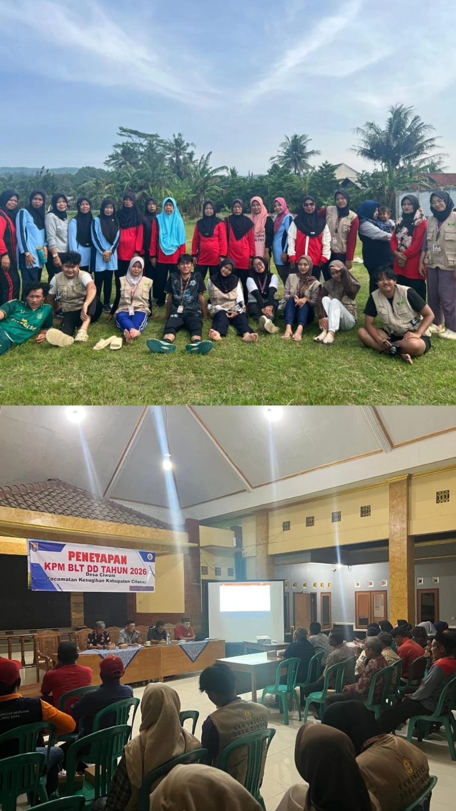 Day 19 senam pagi lansia dan musdes penetapan APBDes 2026 serta Musdessus penetapan KPM BLT DD 2026