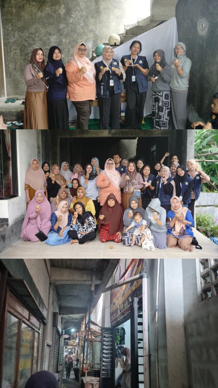 Sosialisasi dan Pembuatan Lilin dari Minyak Jelantah & Bersih-bersih Posko