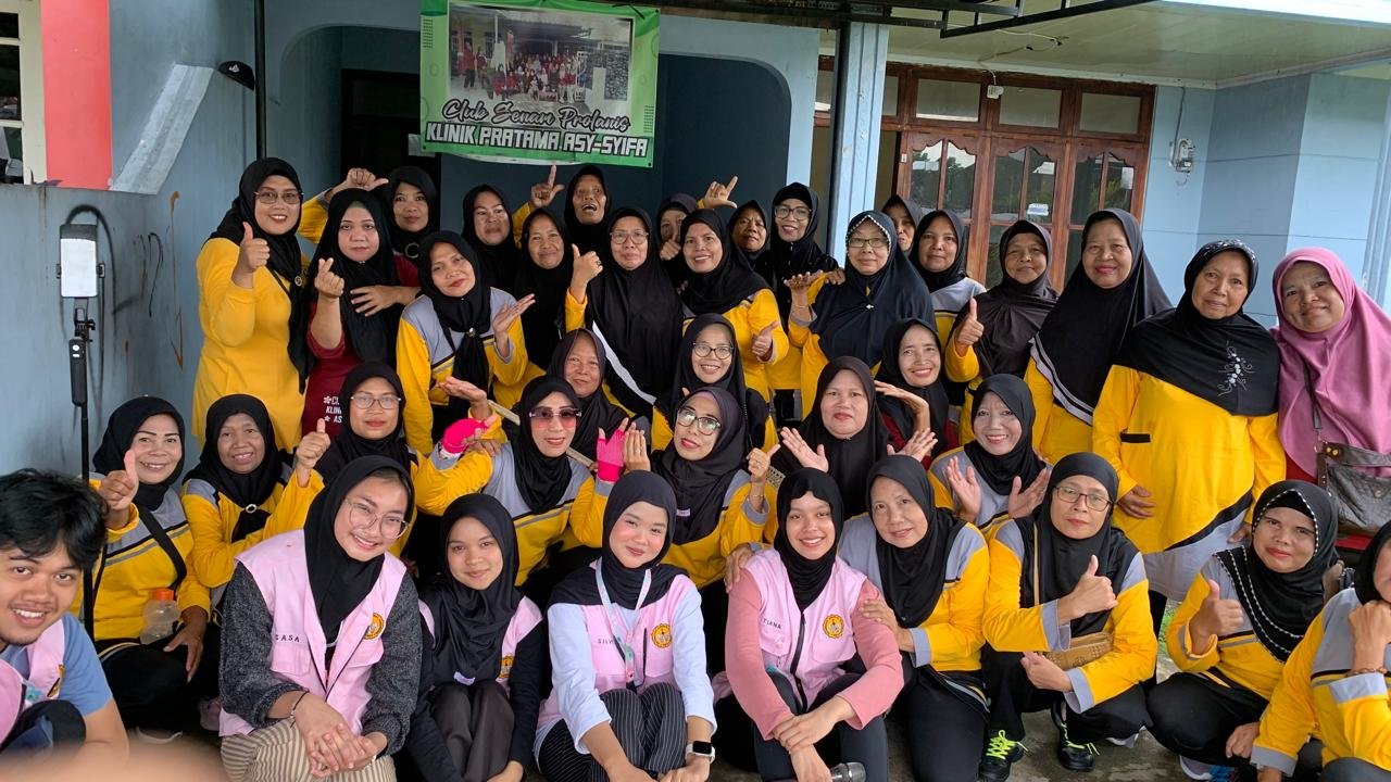 Senam Lansia bersama Kelompok Asy-Syifa