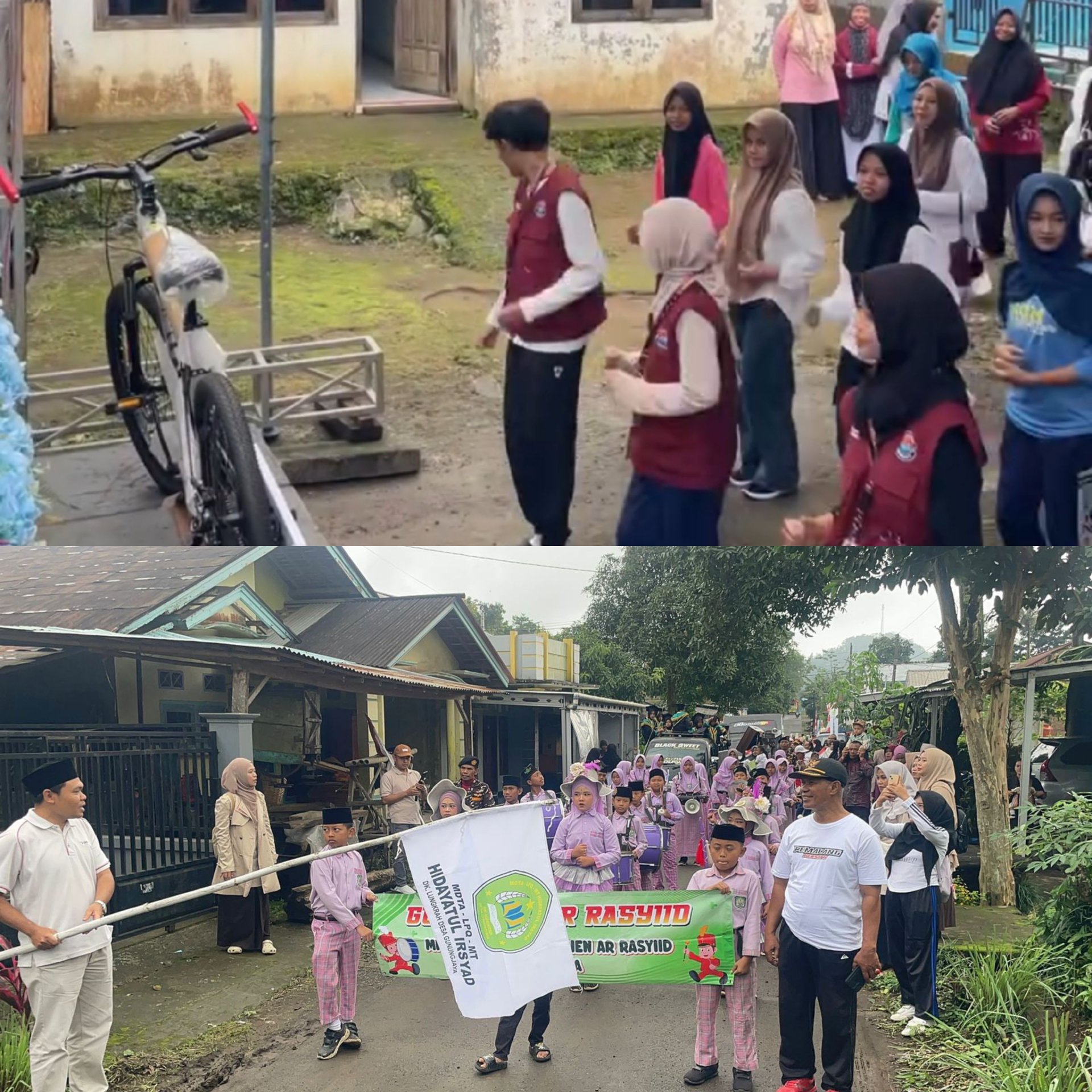 Senam Pagi dan Kegiatan Khotmilan di Dukuh Lungkrah