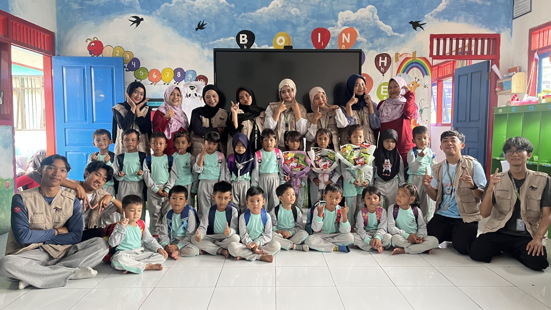 Senam Dan Lomba Mewarnai Paud Tanggal 23