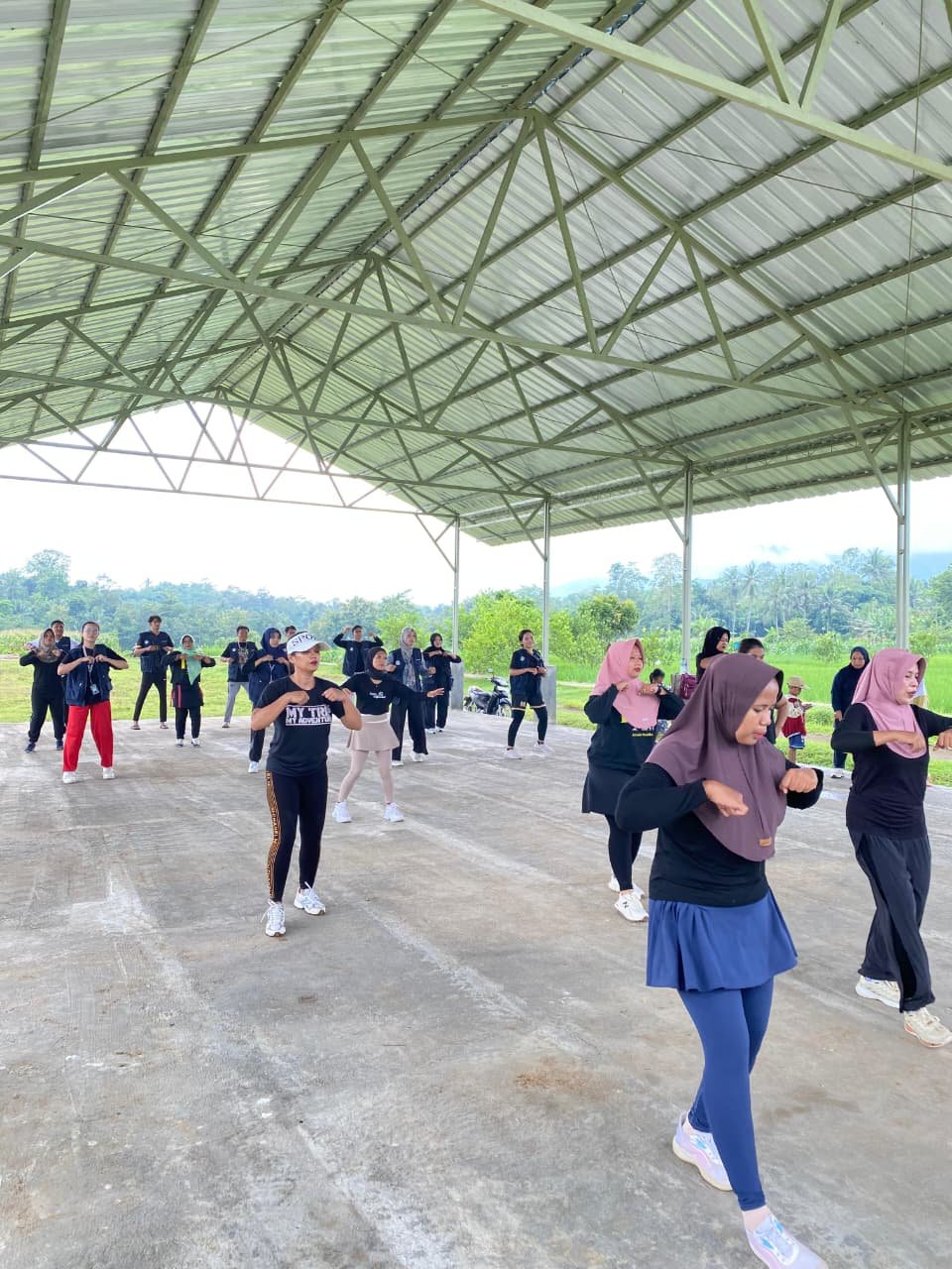 Hari Ke-5 KKN, Senam Pagi