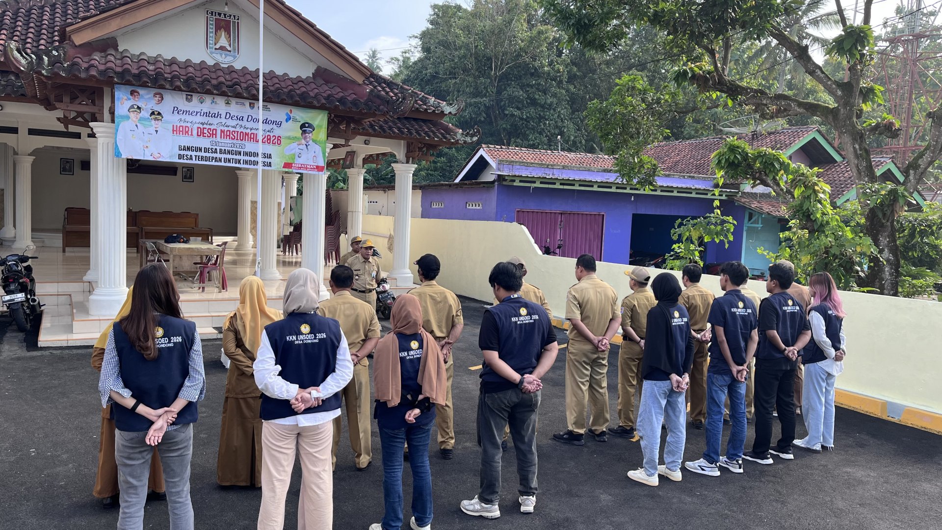 Apel Pagi bersama Perangkat Desa Dondong