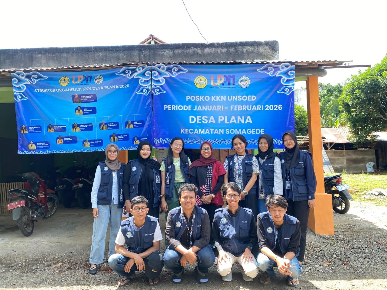 Pembuatan peta bencana dan Kunjungan DPL, KKN hari ke-8