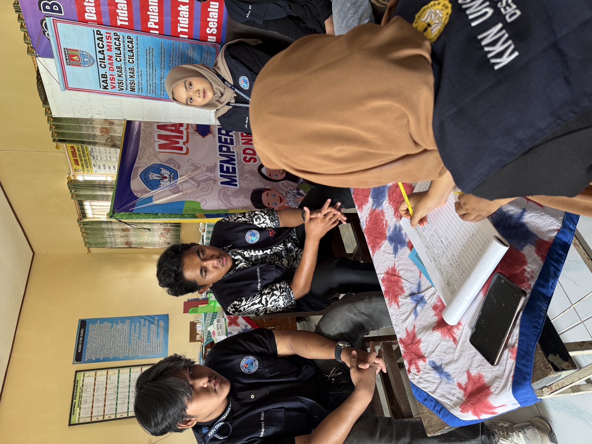 Kunjungan ke SDN 03 Dondong