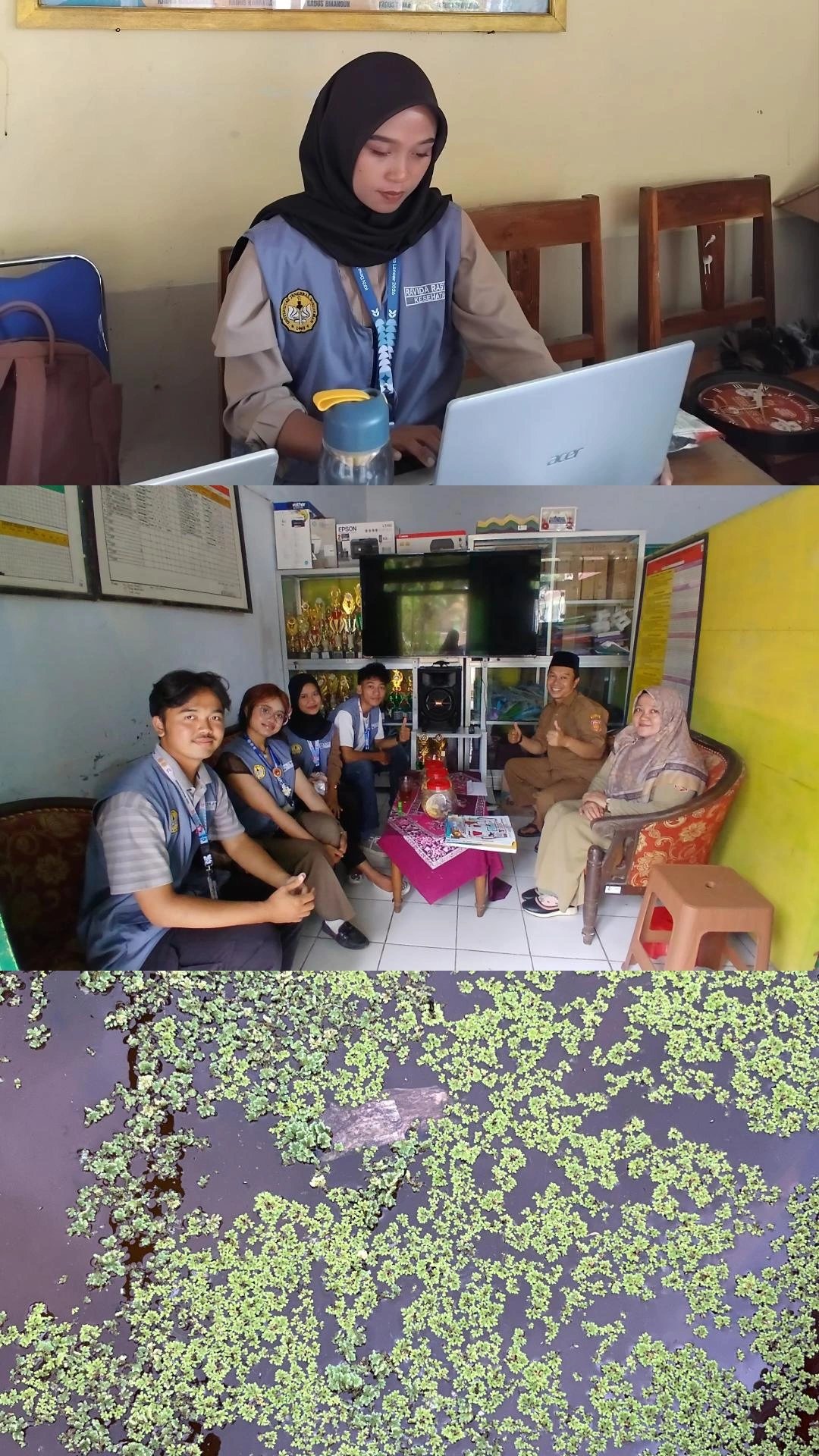 Piket Balai Desa, Kunjungan SD Negeri 1 Lancar, dan Penyebaran Bibit Azolla