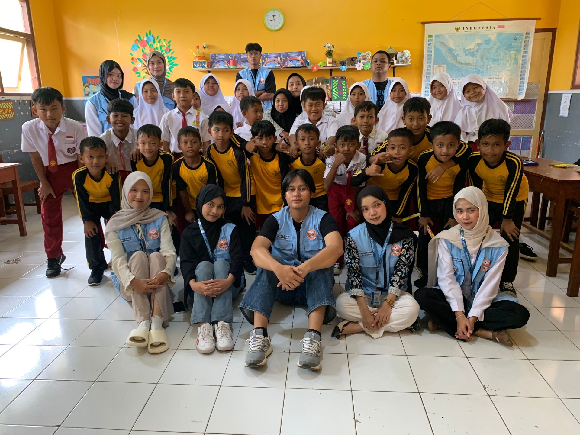 KKN Mengajar Kebencanaan di SD Negeri 1 Windujaya