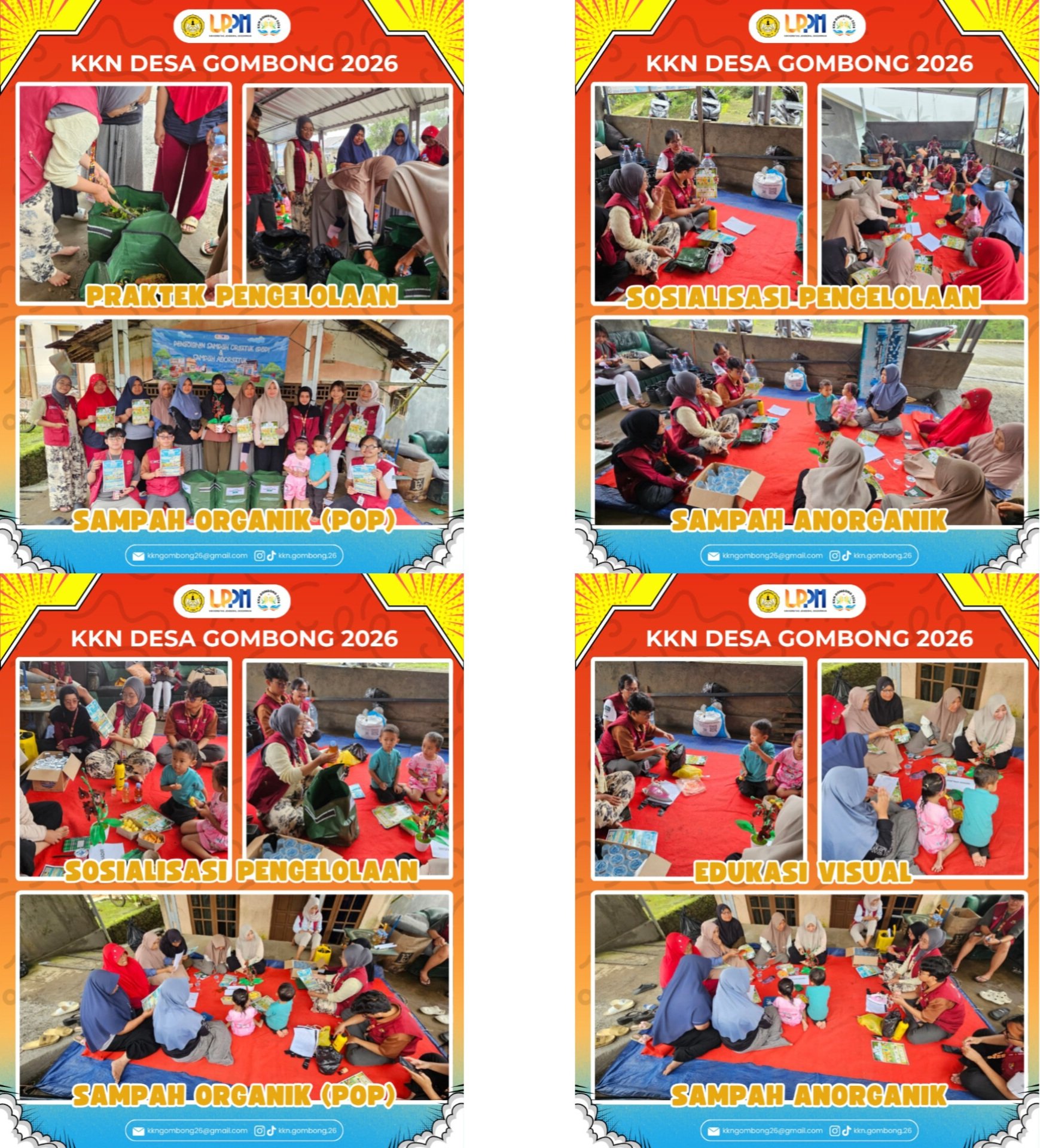 Pengolahan Sampah Organik (POP) & Sampah Anorganik