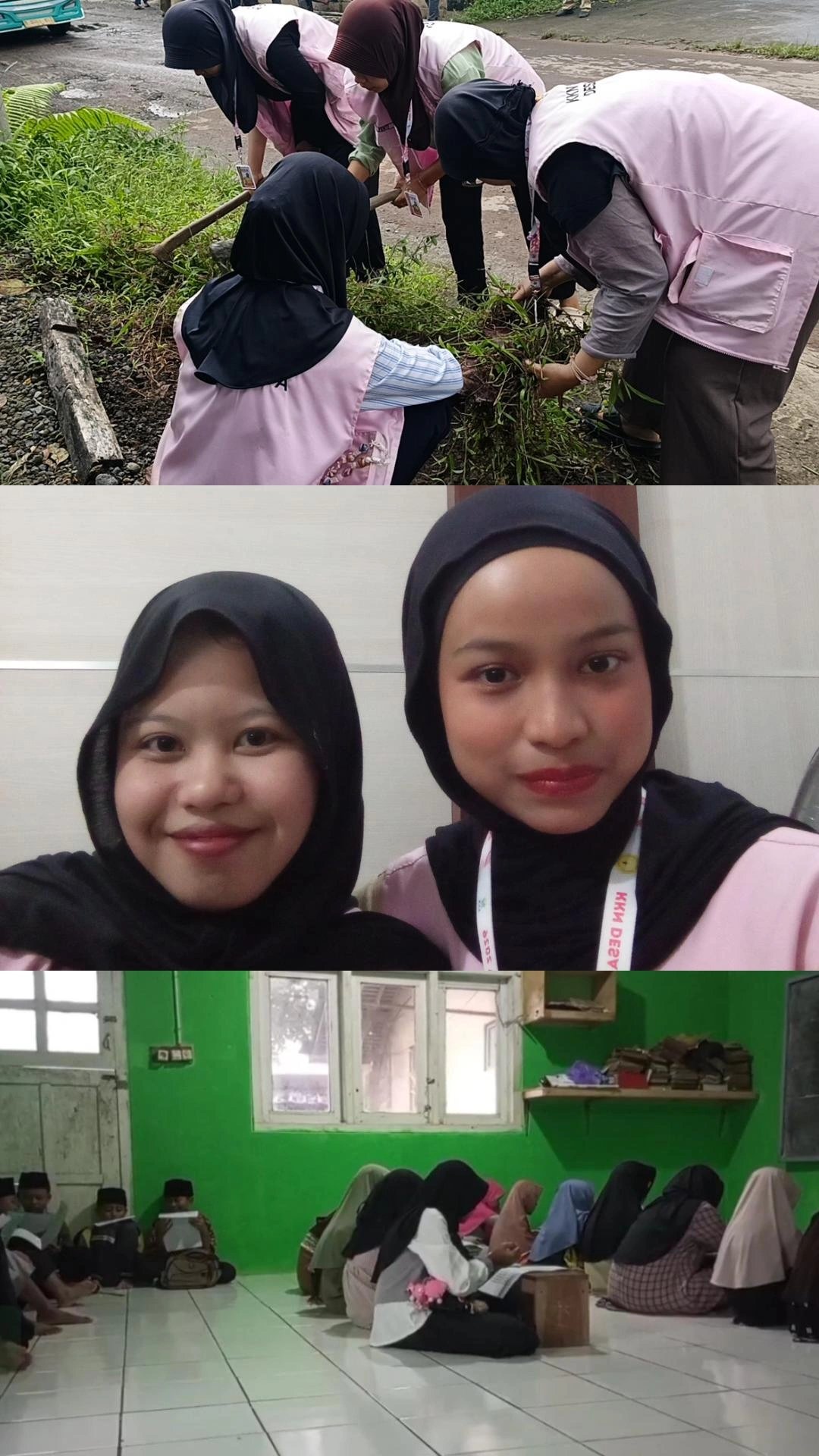 DAY 20: Kerja Bakti, piket desa dan TPQ