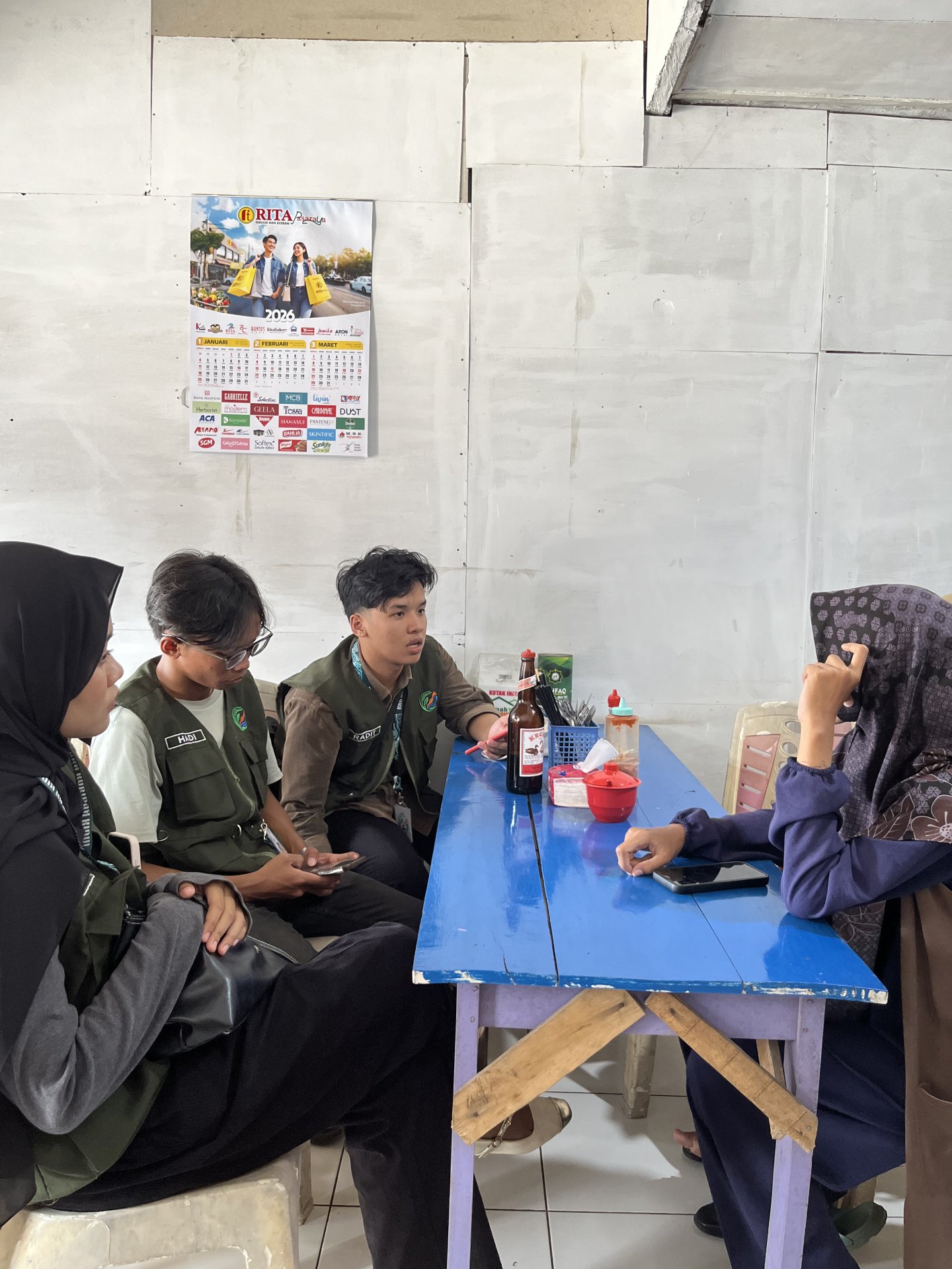 Survei UMKM Bakso Bu Dewi di Dusun 5 Desa Kuripan Kidul