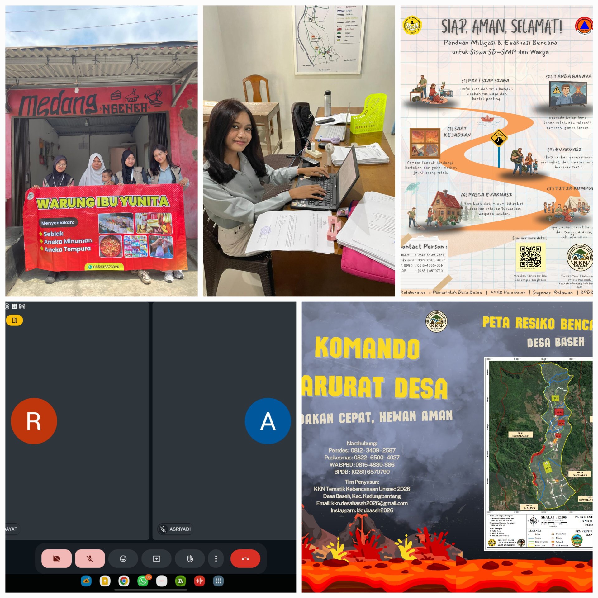 D-20 Distribusi Banner UMKM, Supervisi DPL Daring, dan Evaluasi Dua Mingguan