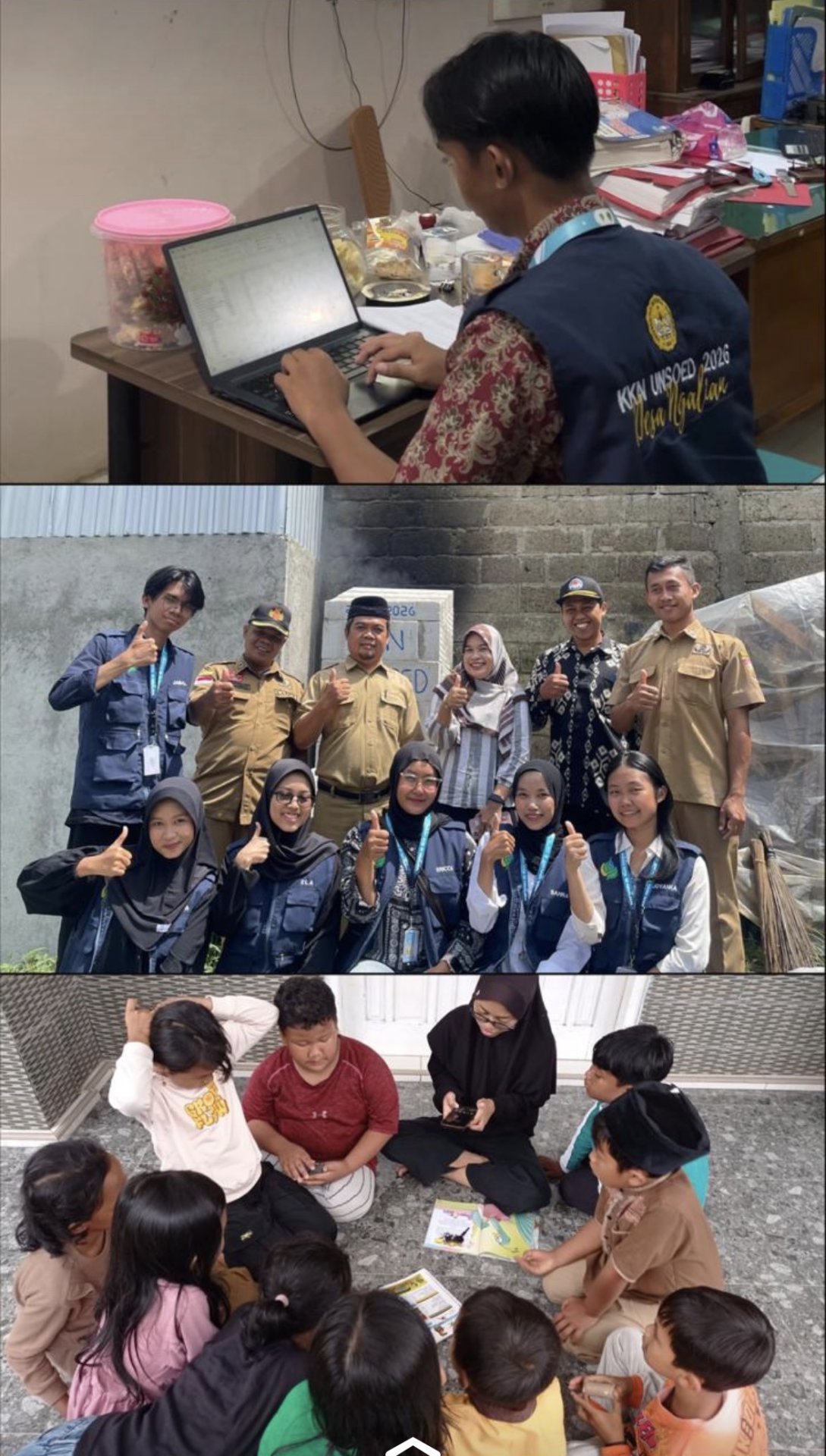 Hari 20 (Piket Balai Desa, Peresmian Rocketstove, dan Bimbel Anak-Anak)