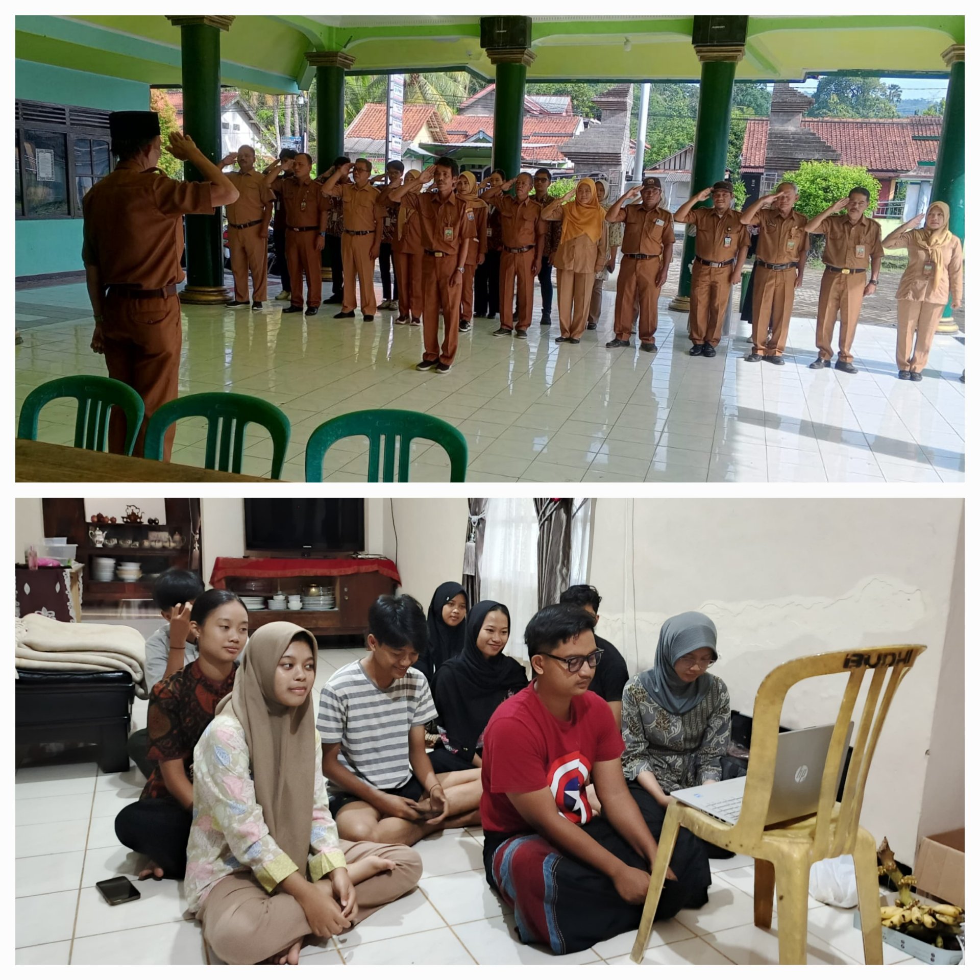 Kegiatan hari ke-20 : Mengikuti rapat evaluasi dari DPL dan