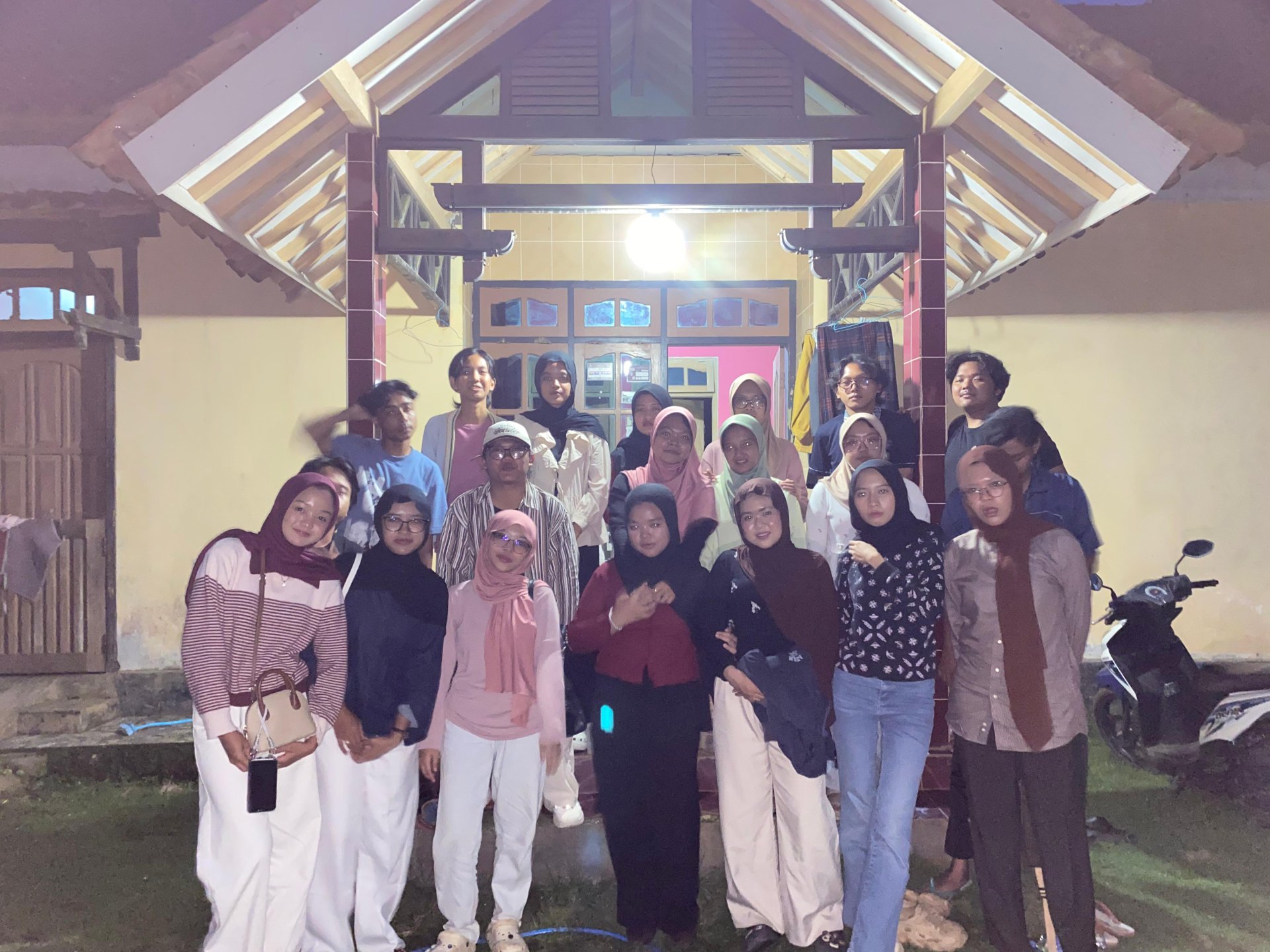 kegiatan KKN hari ke-19 di desa Erorejo