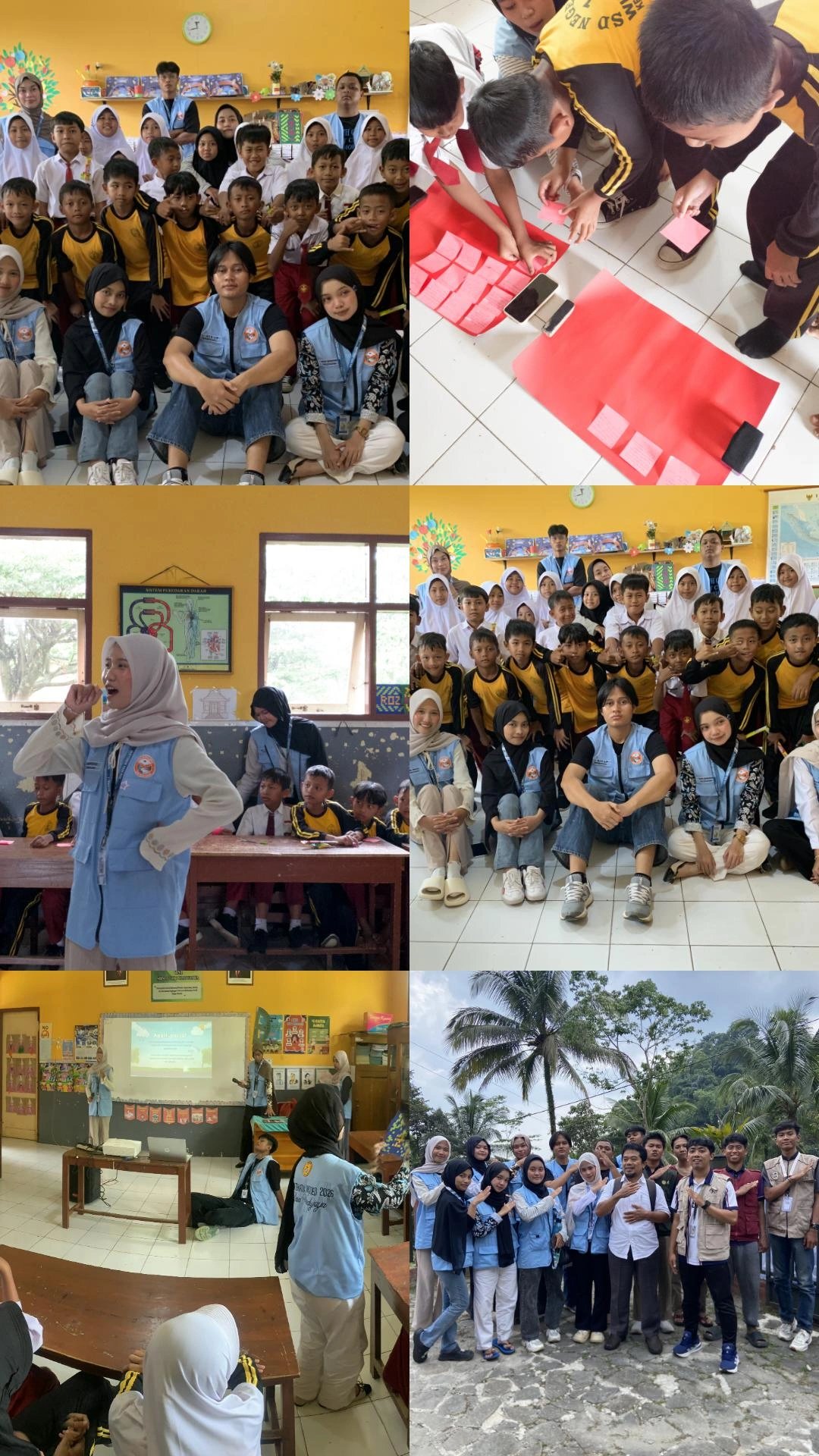 KKN Mengajar Kebencanaan di SD N 1 Windujaya