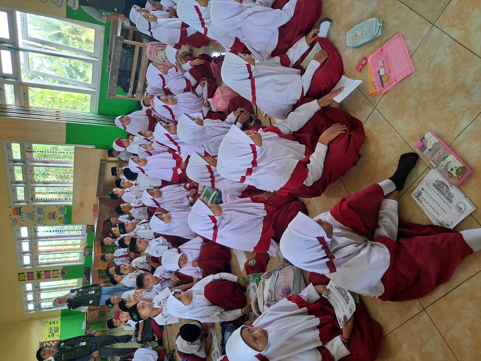 Pendampingan Belajar (Kelas Motivasi Belajar) di MI Ya Bakii 2