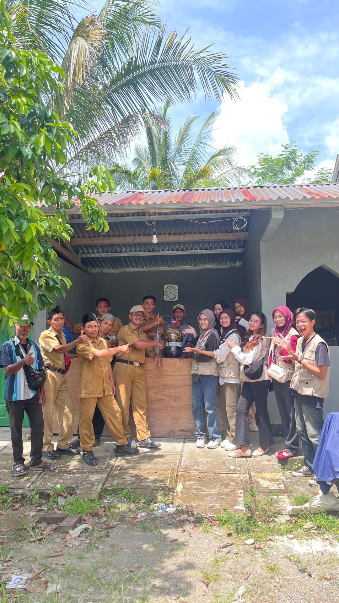 Pembuatan pupuk organik cair