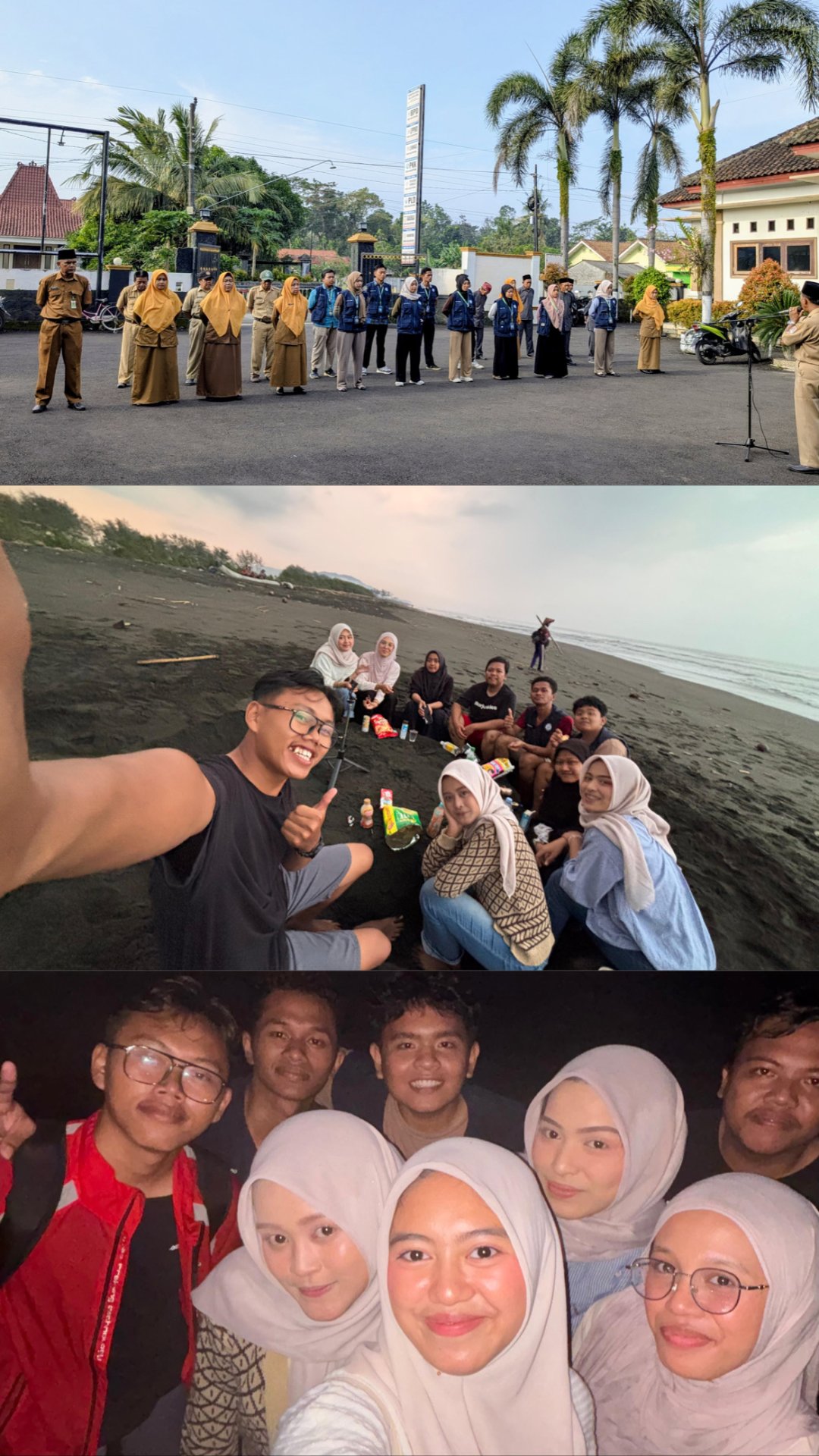 Pelaksanaan Apel Pagi, Kegiatan Kebersamaan Mahasiswa KKN, dan Branding UMKM di Desa Bulupayung