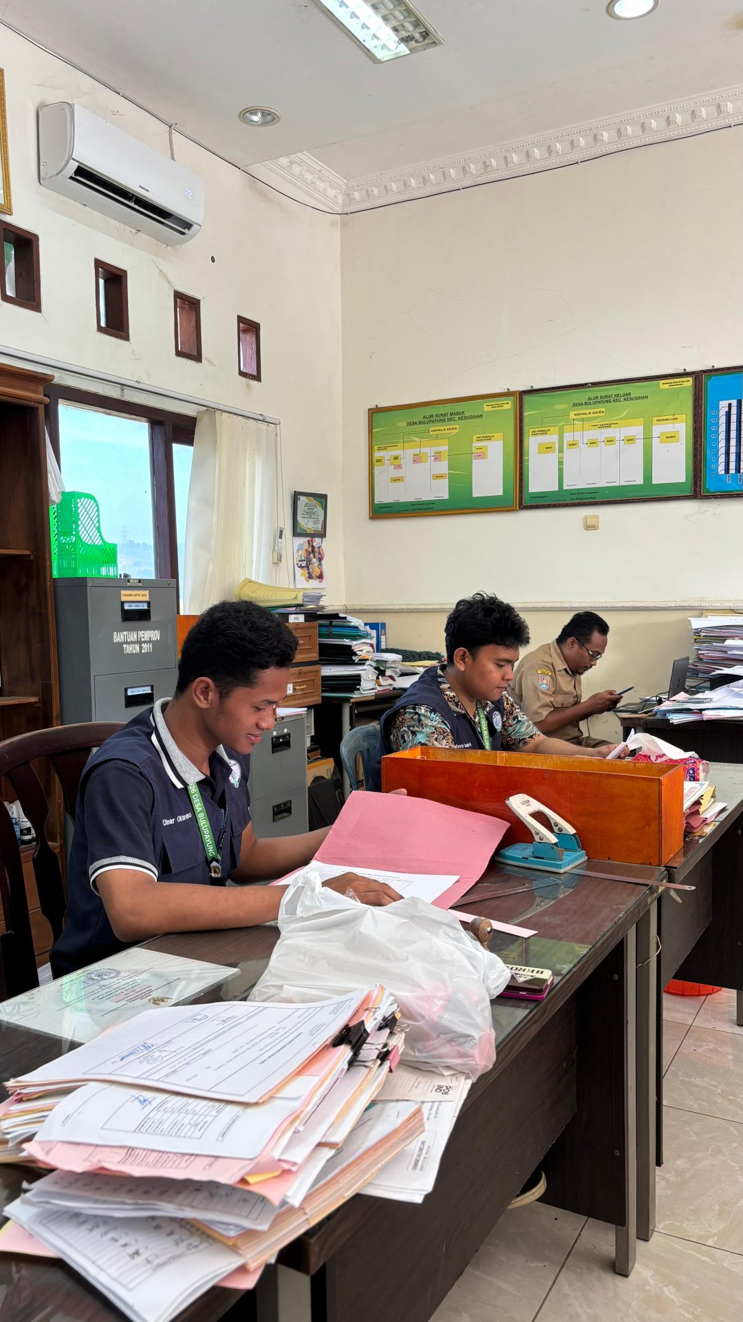 Hari ke-19: Apel pagi, piket Balai Desa