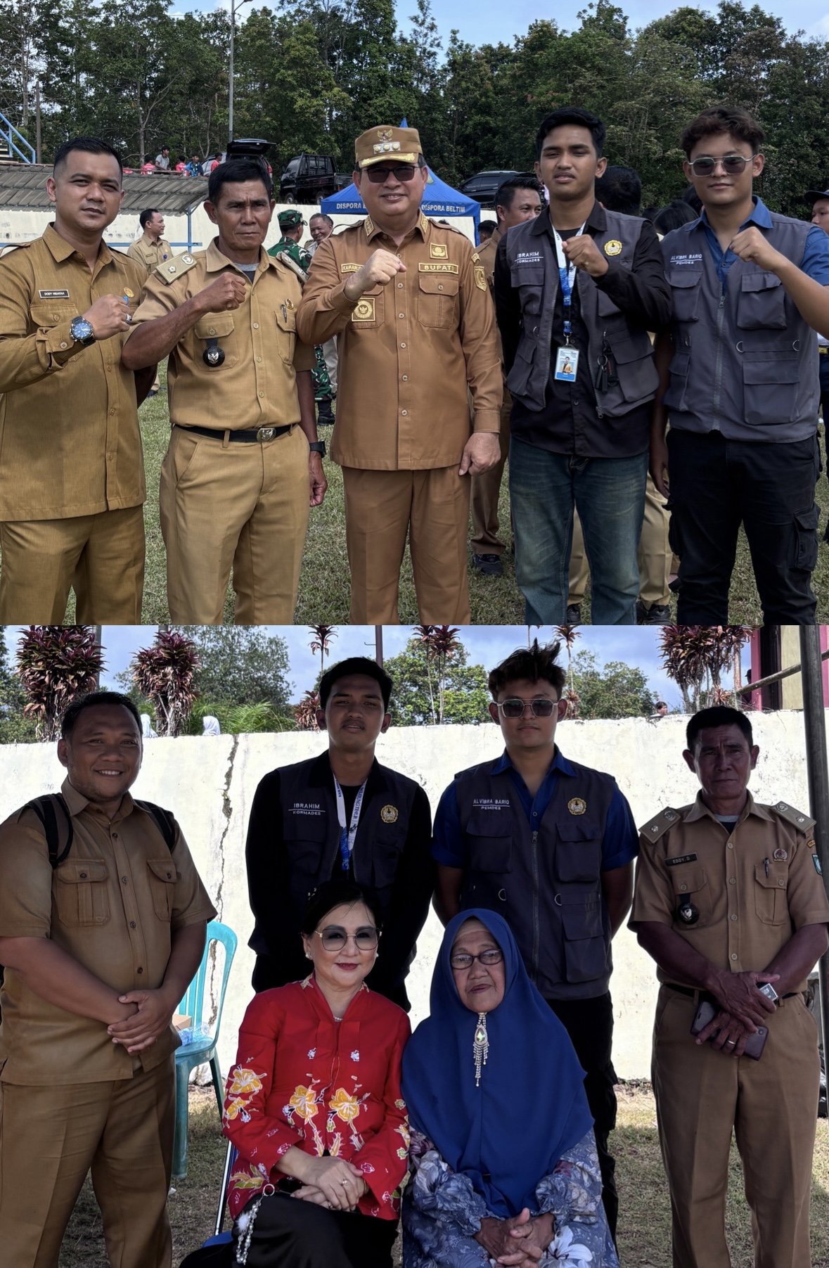 Pembukaan HUT Belitung Timur ke-23  dan Pembangunaan SMA Garuda
