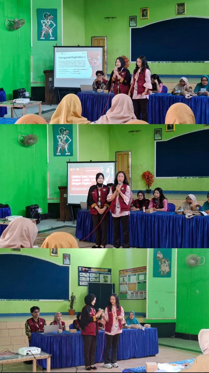 SOSIALISASI LITERASI DIGITAL DAN PEMANFAATAN DIGITALISASI UNTUK PENINGKATAN PRODUKTIVITAS UMKM DESA BODASKARANGJATI