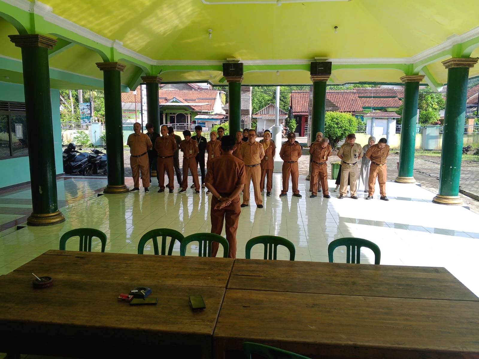 Kegiatan Kedua puluh satu | Kegiatan apel pagi