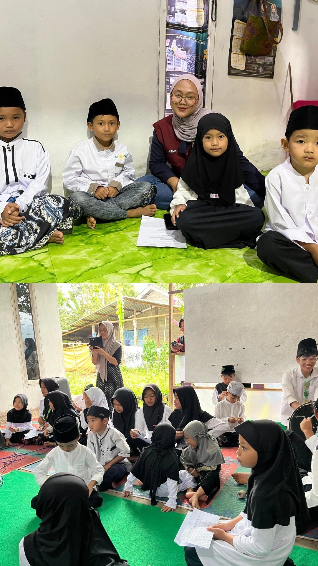 Kelas Ceria (cerdas lewat cerita) di TPQ Al-Barkah