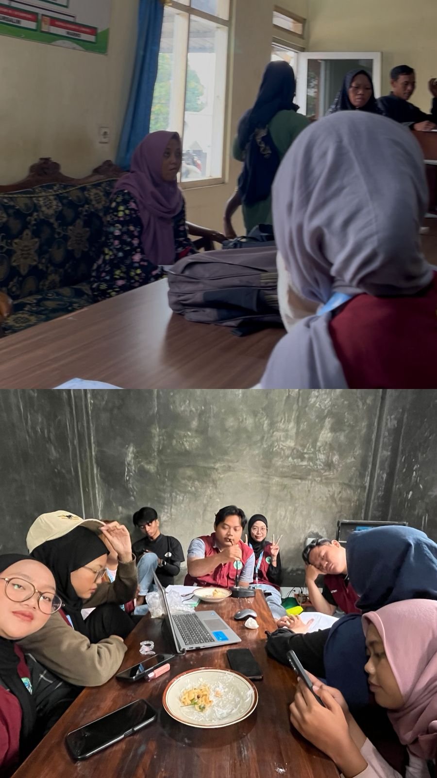 Diskusi Penggalangan Dana Bencana dan Piket Pemdes