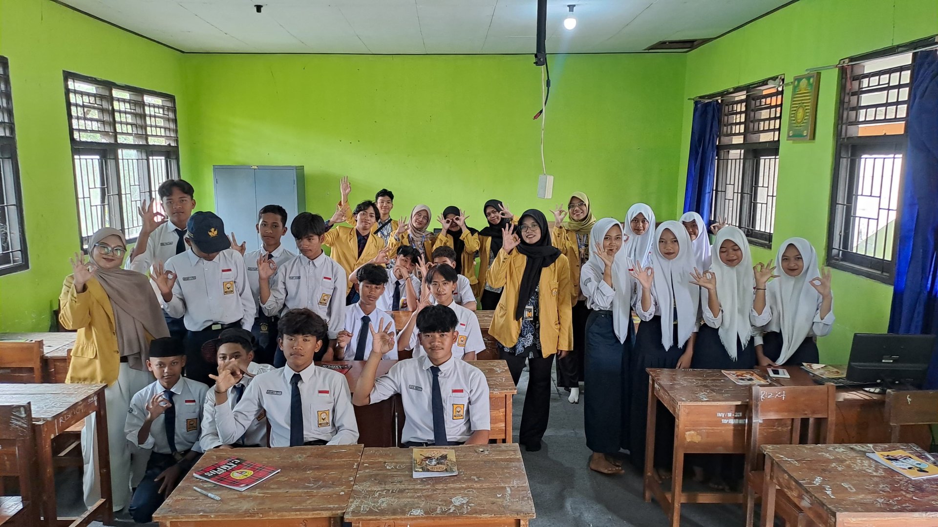 Sosialisasi Motivasi Belajar di SMP Islam Wadaslintang